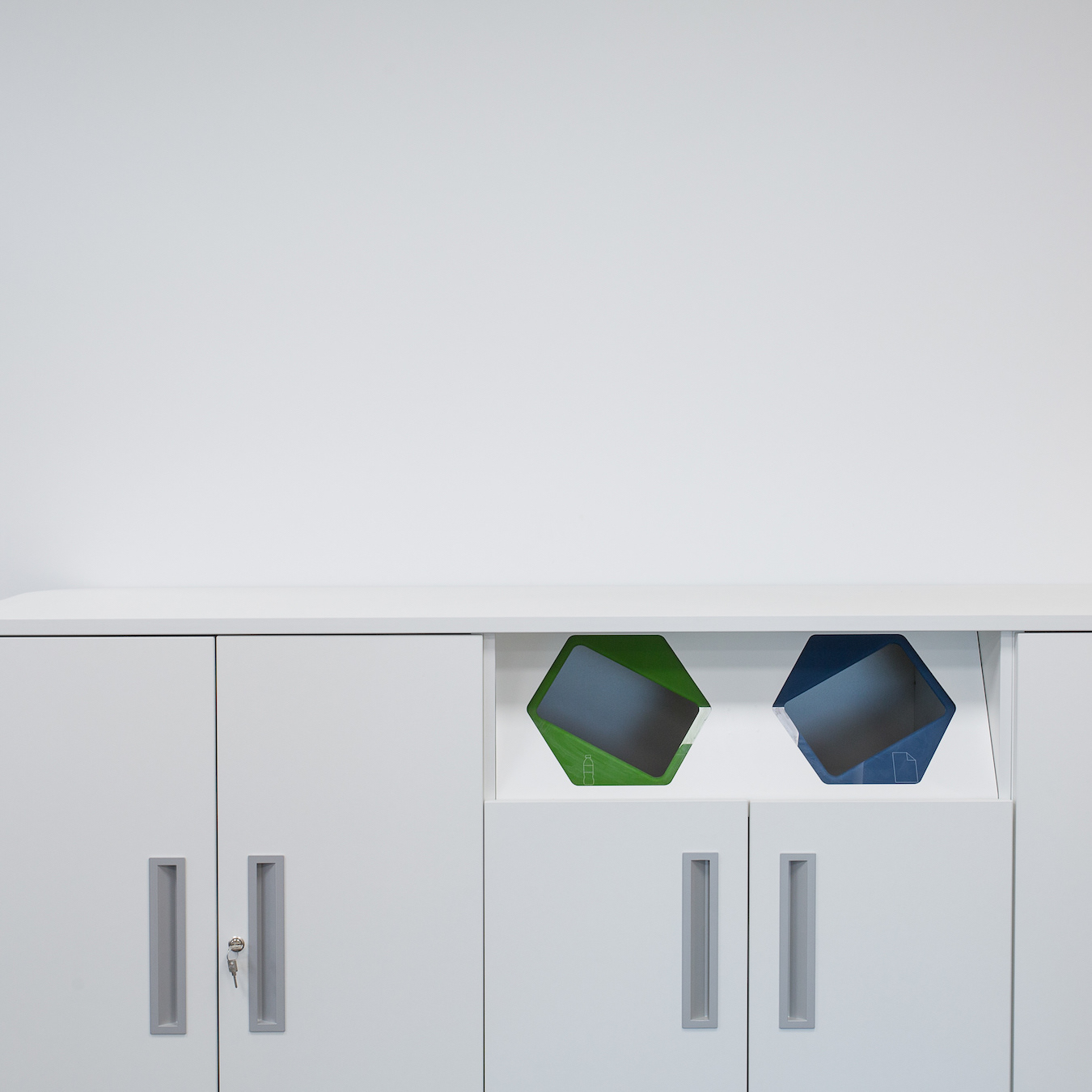 Office recycling point, Architectural Photographer, Interiors Photography