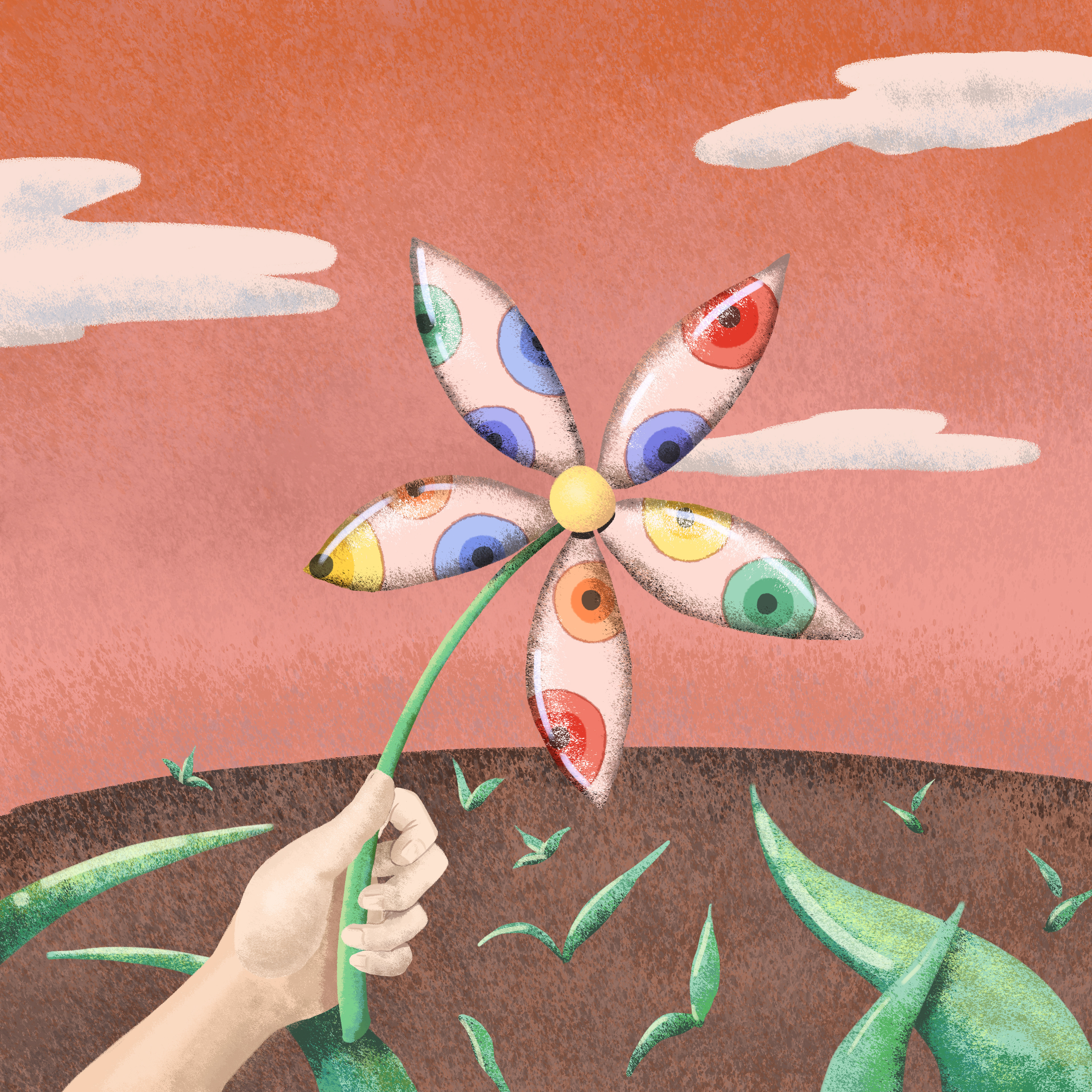Eye Flower