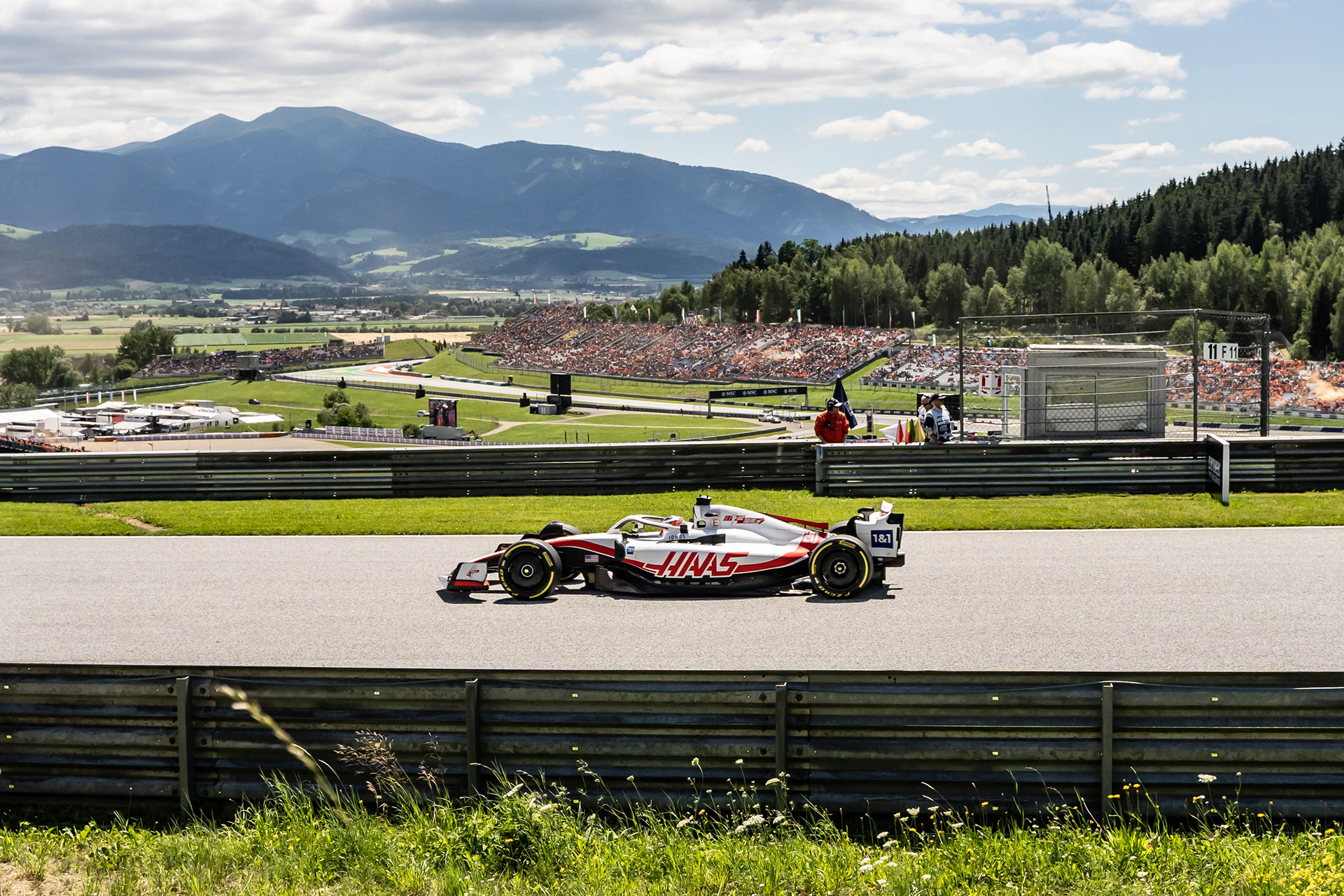 MICK SCHUMACHER F1 Austrian GP 2022