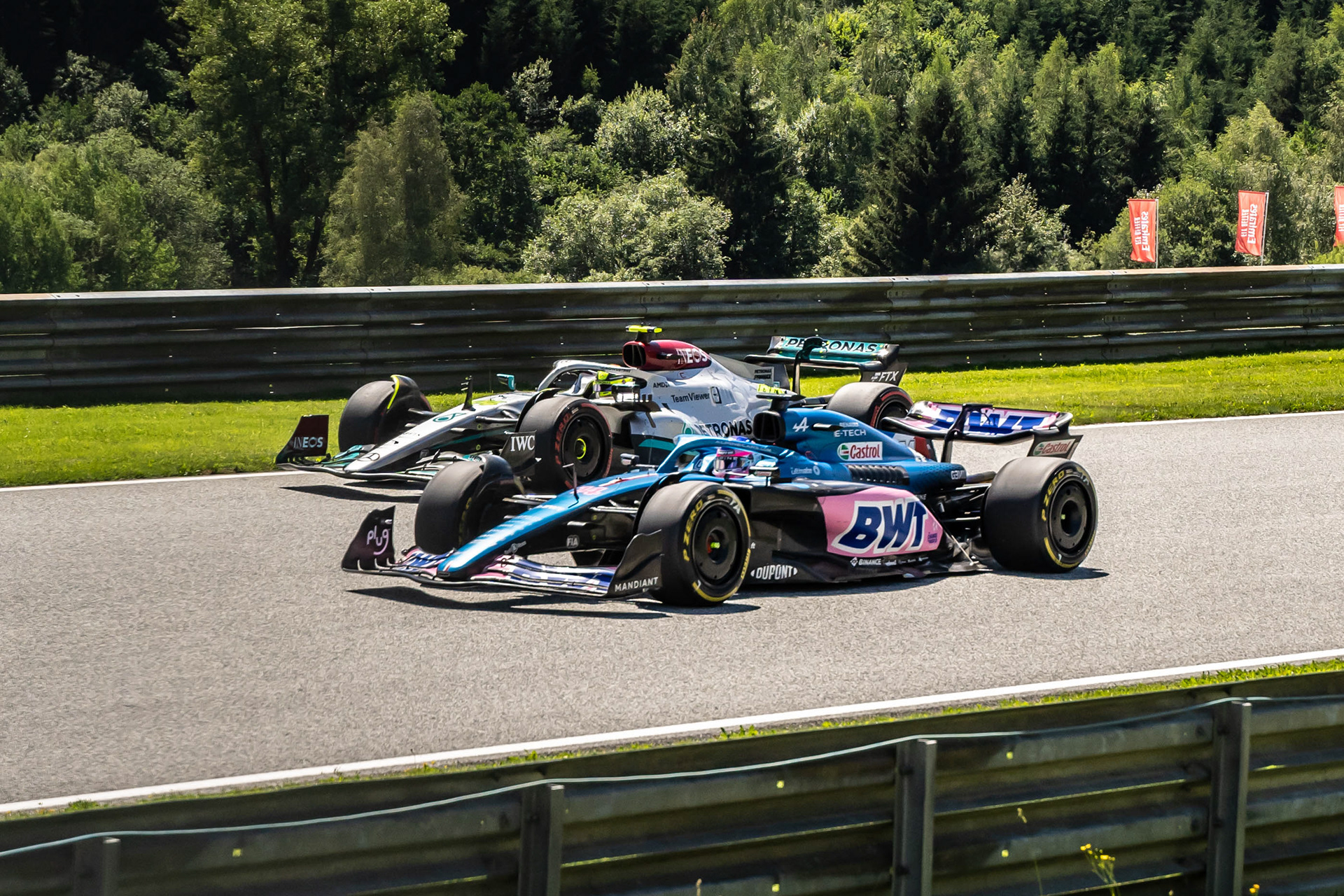 ALONSO VS HAMILTON F1 Austrian GP 2022