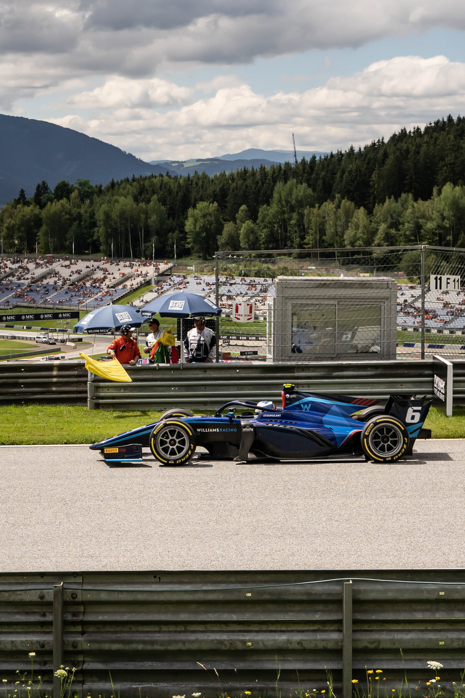 LOGAN SARGEANT F2 Austrian GP 2022