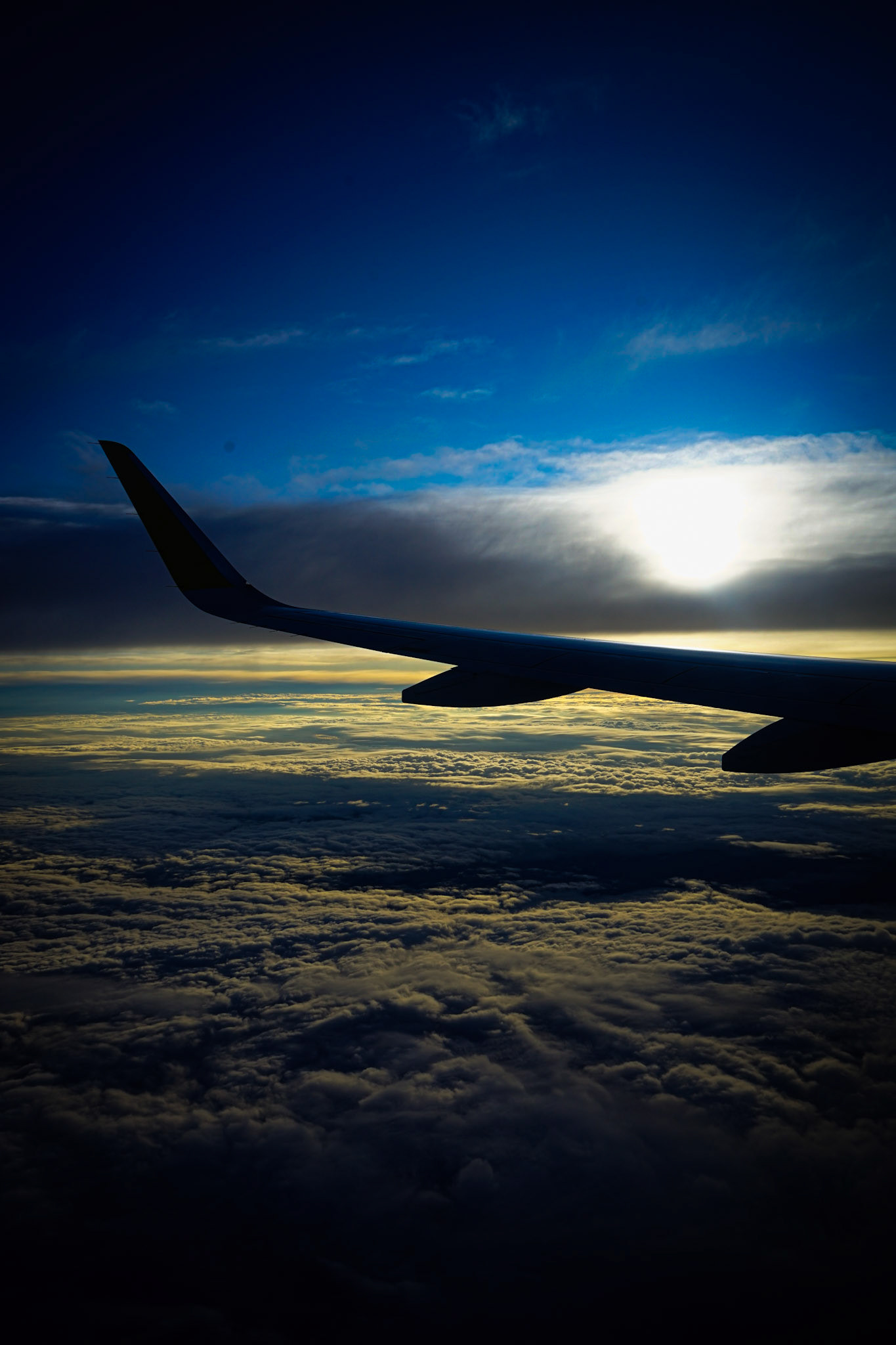 Por las nubes