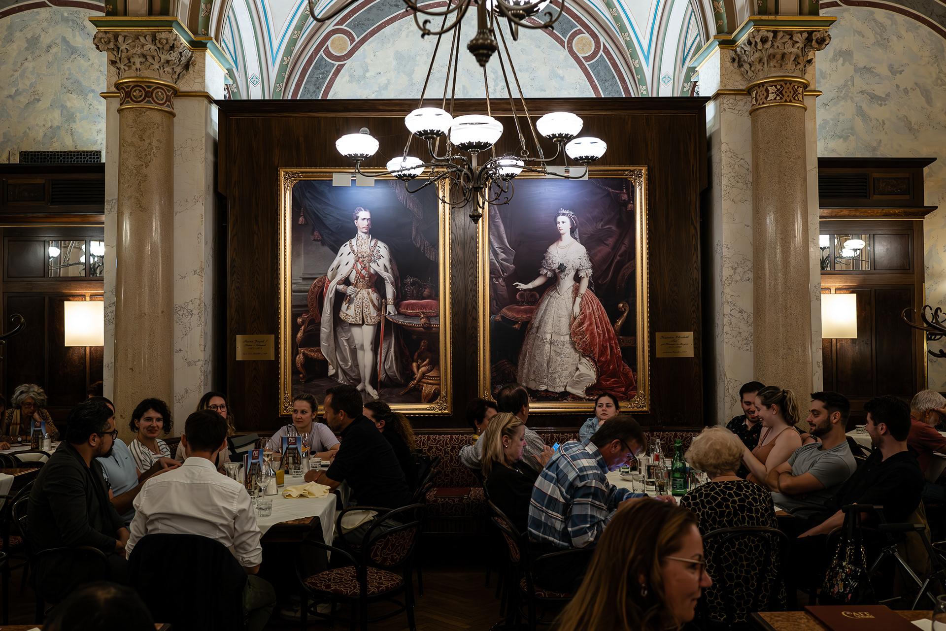 Interior Cafe Central Vienna