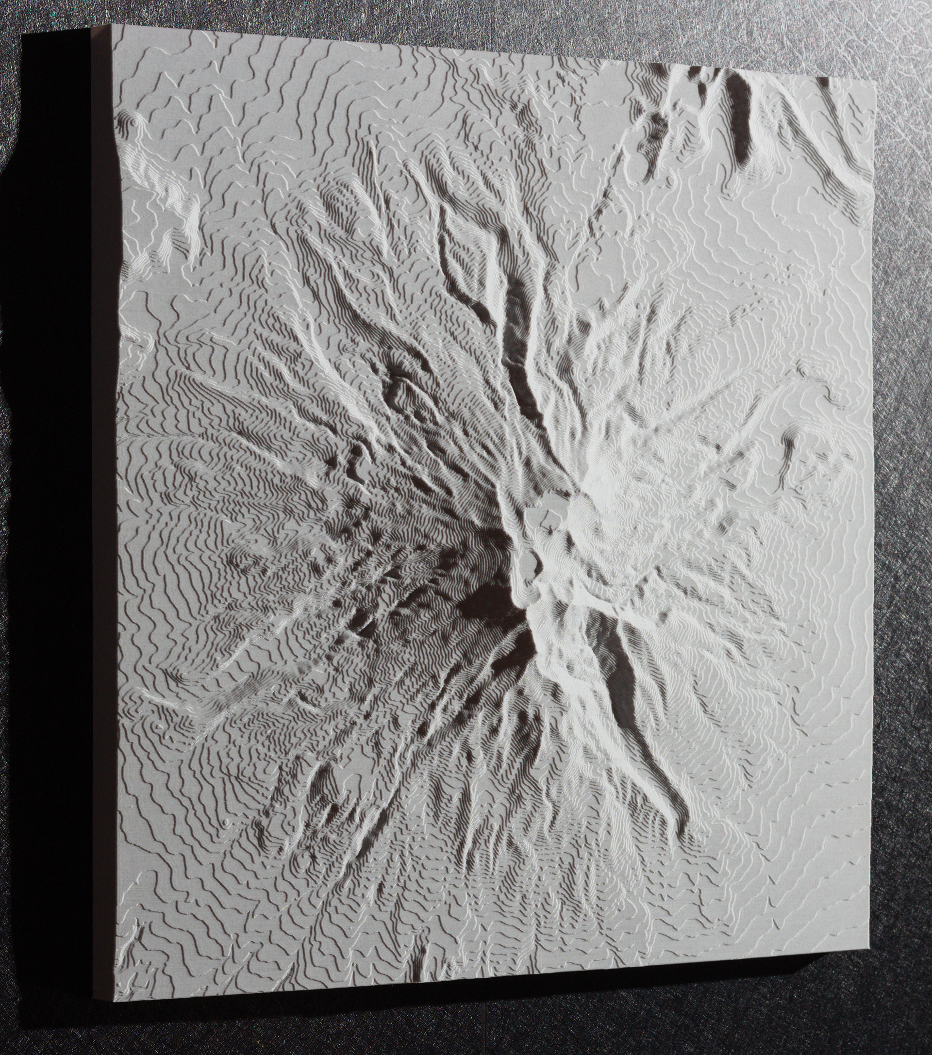 Mount Ruapehu 400 x 400 mm - $200