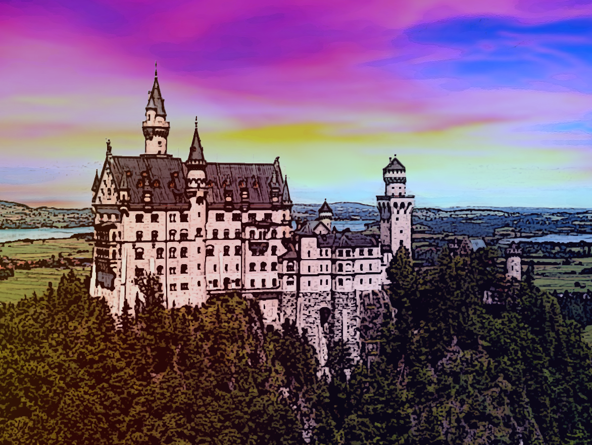 Neuschwanstein Castle Dreamscape