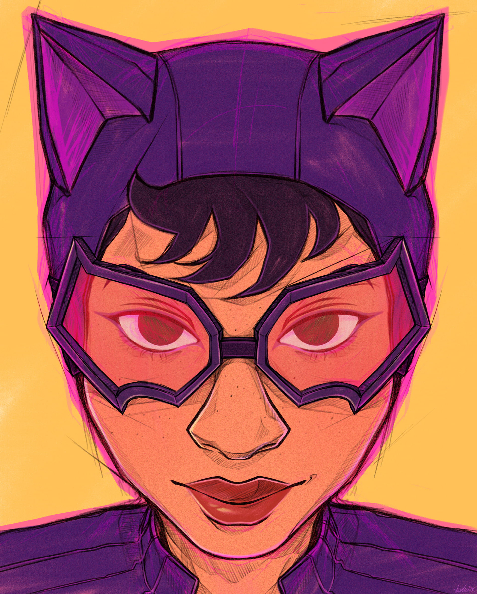 Cat Woman - Digital