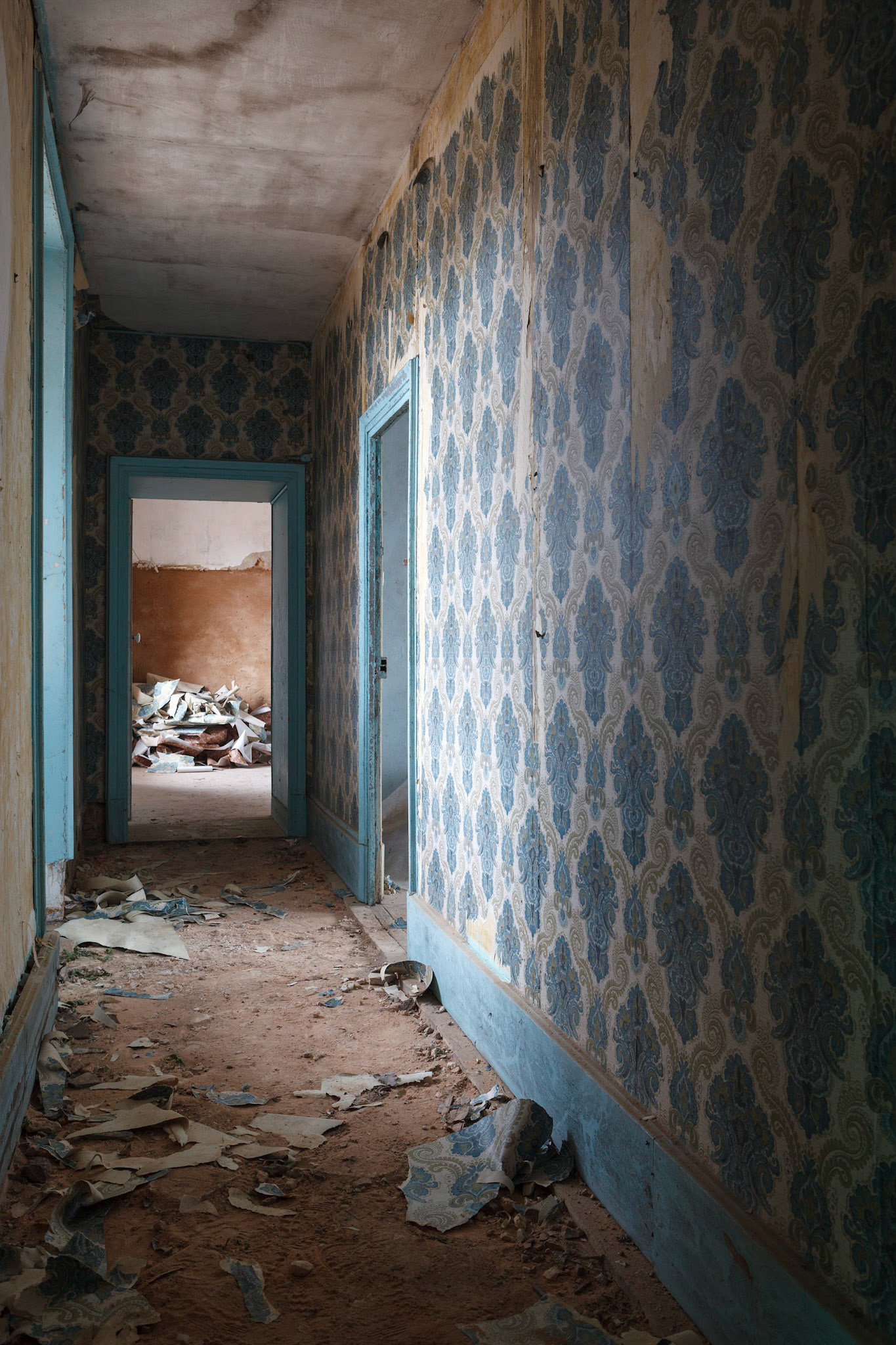 Couloir du premier étage , janvier 2015