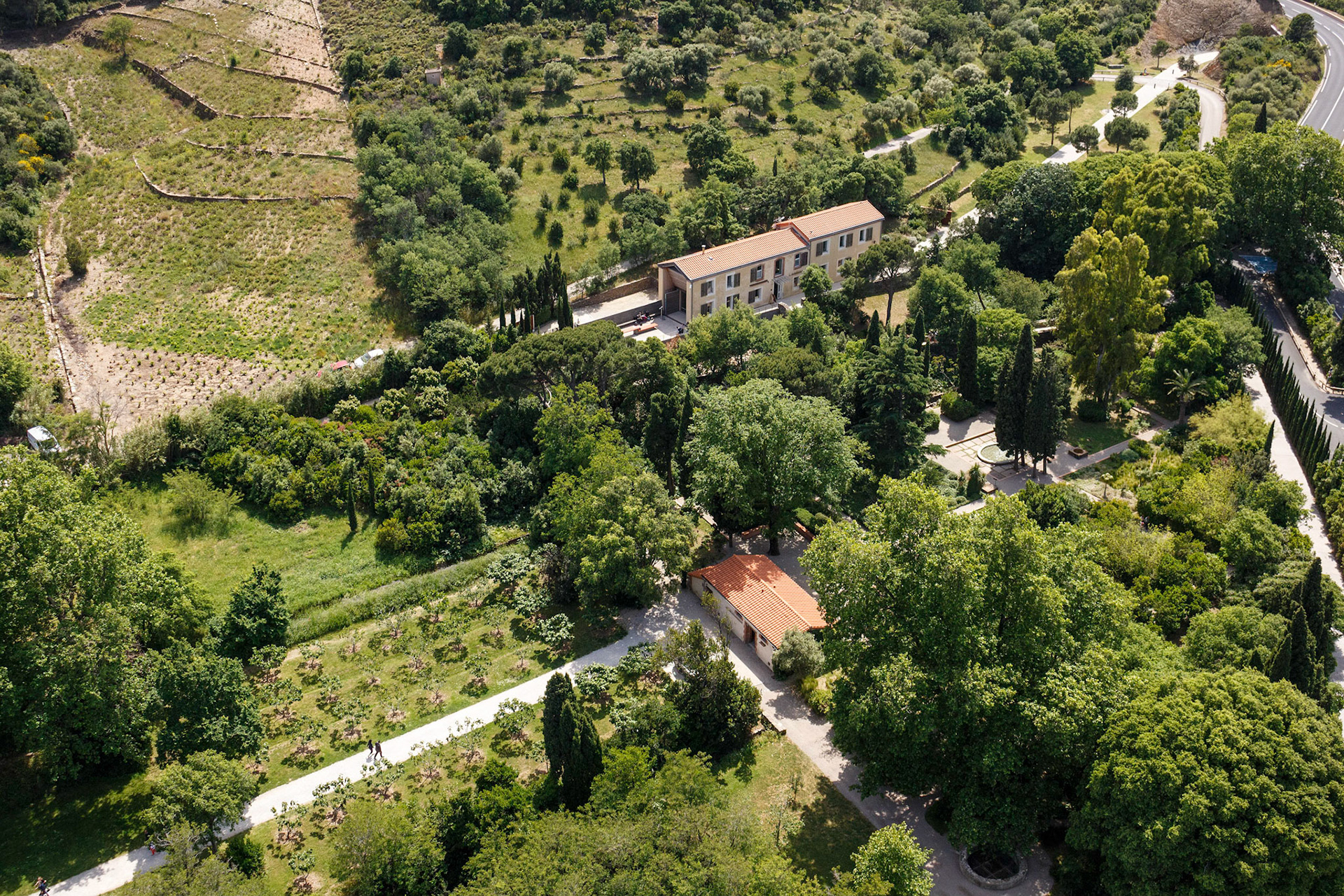 Requalification du Site des anciennes dynamiteries Alfred Nobel par ALEP paysagistes; Anse de Paulilles