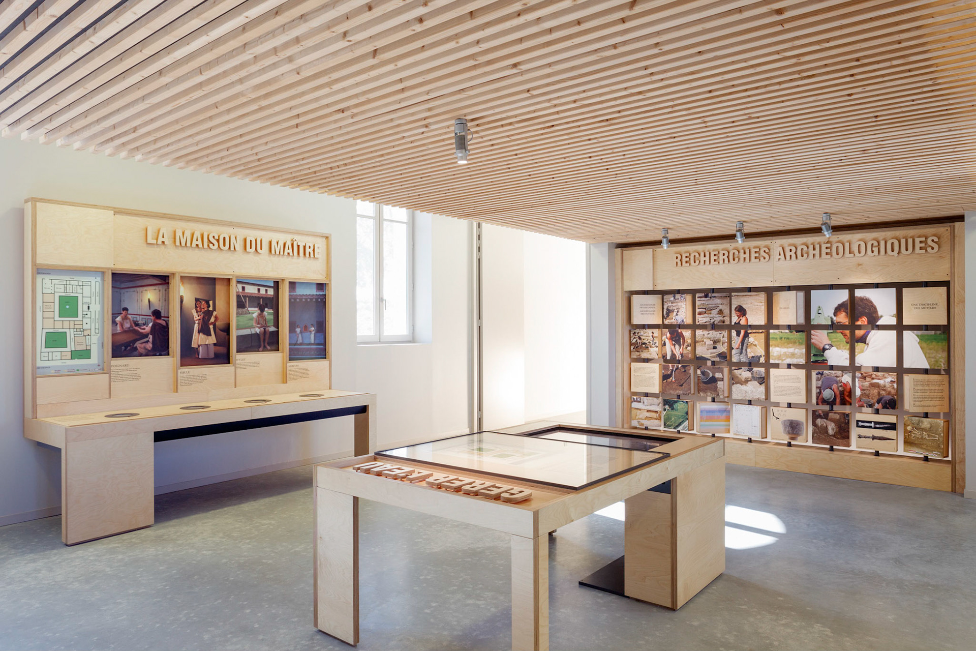 Aménagement du Site Archéologique d'Elusa à Eauze par INCA architectes et ALEP architectes-paysagistes. Photo : Nicolas Castets