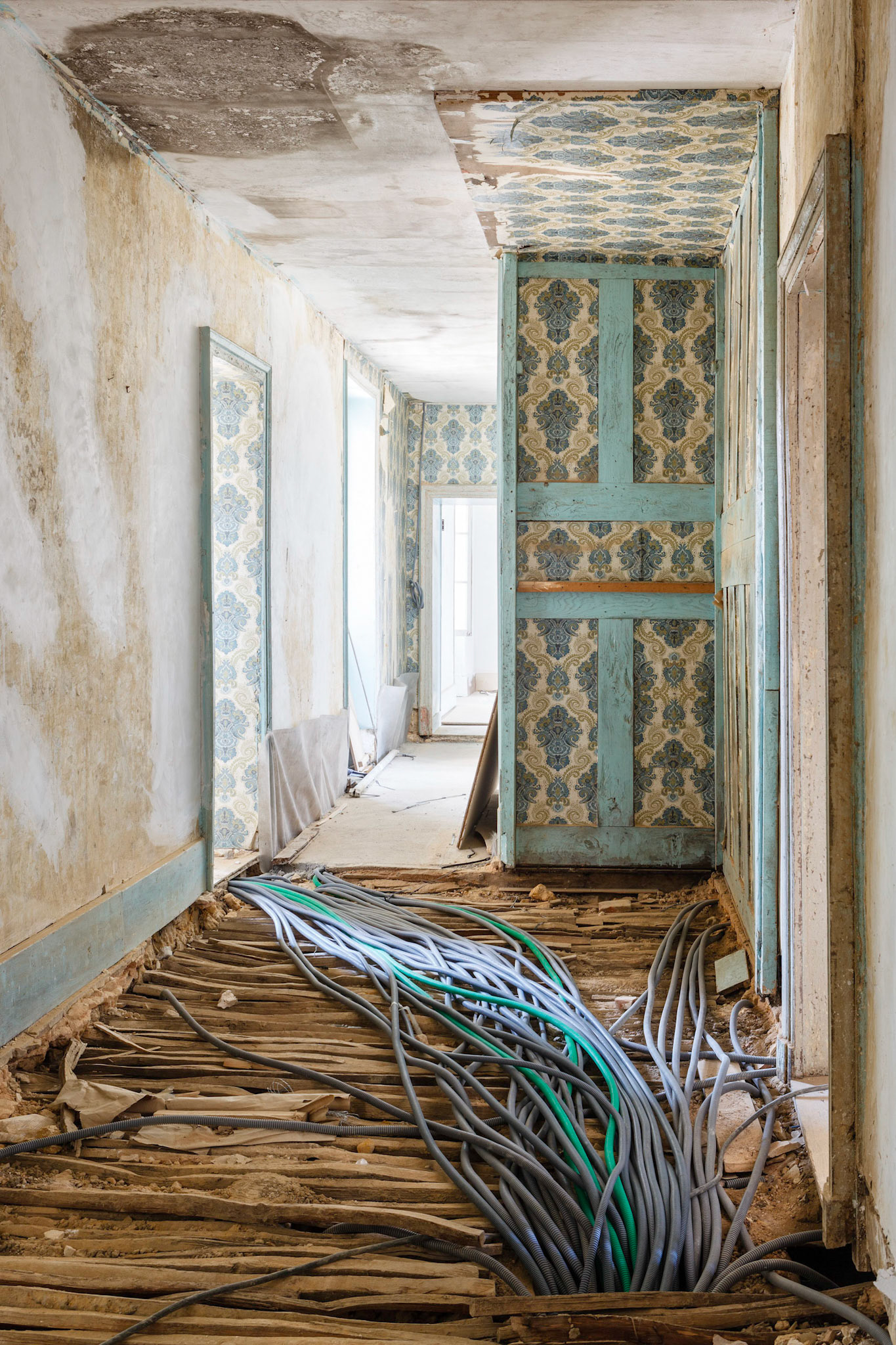 Couloir du premier étage , juin 2015