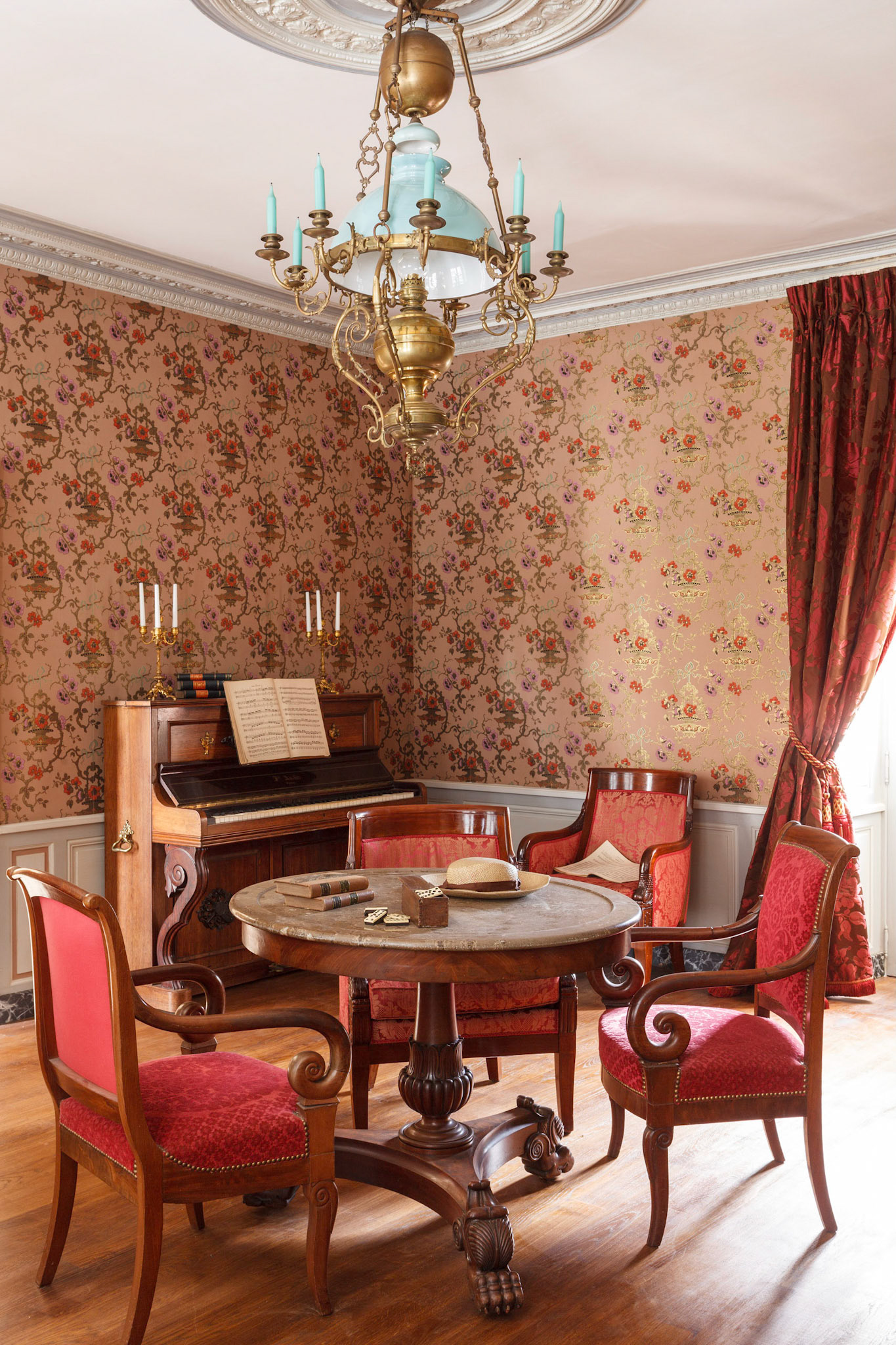 Maison de Colette, Salon, Crédit photo Nicolas Castets