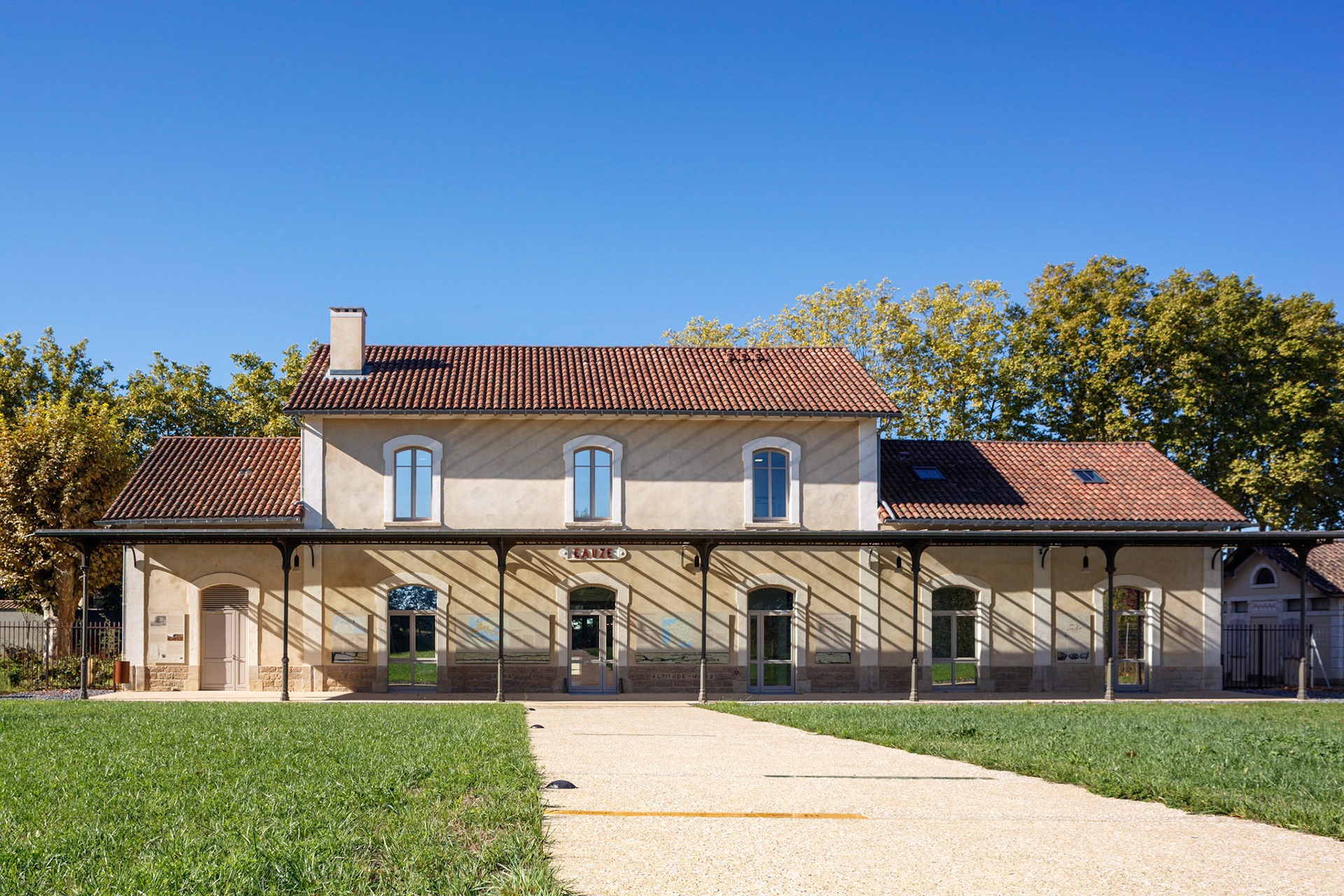 Aménagement du Site Archéologique d'Elusa à Eauze par INCA architectes et ALEP architectes-paysagistes. Photo : Nicolas Castets