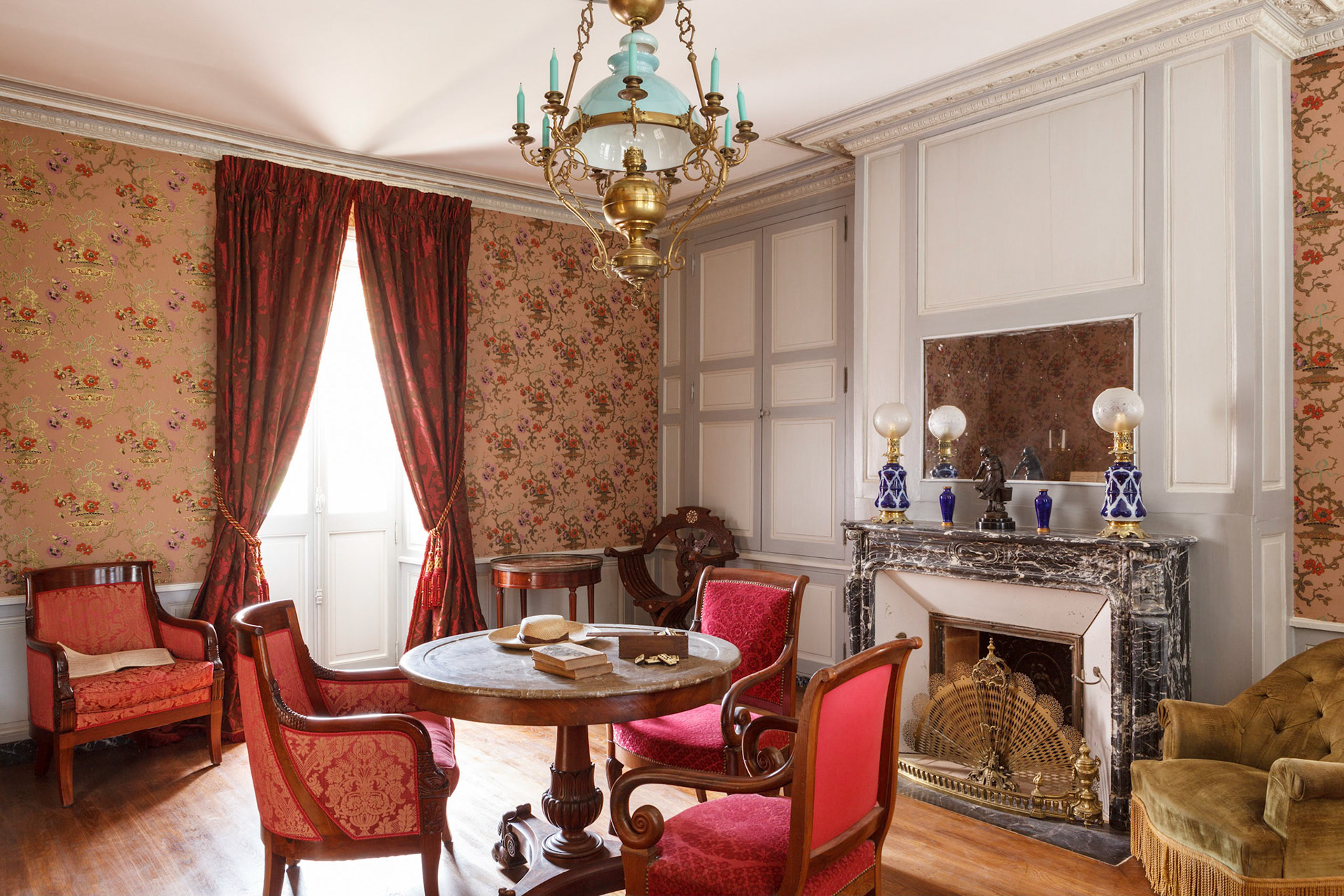 Maison de Colette, Salon, Crédit photo Nicolas Castets