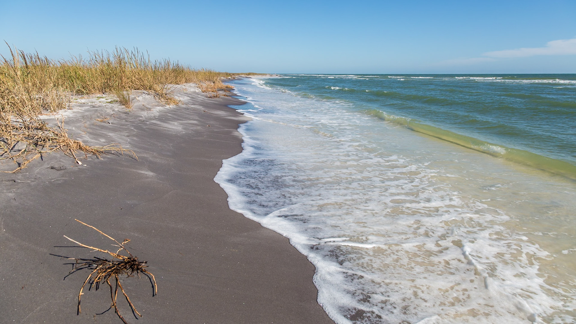 161029_225 Beach along the south shoreline of Ship Island off the coast of Gulfport, Mississippi