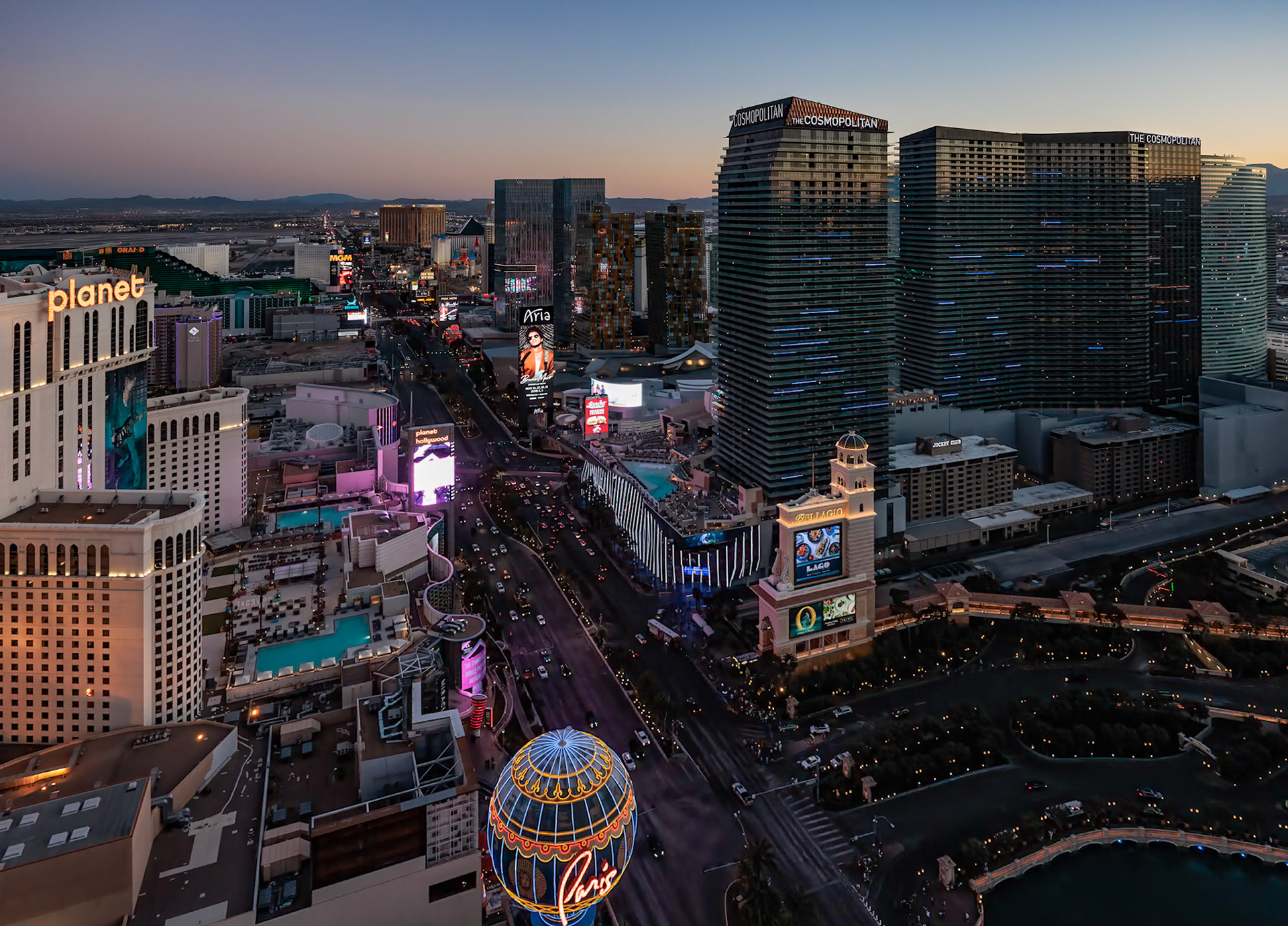 230409_150-Edit Casinos along Las Vegas Boulevard in Las Vegas, Nevada