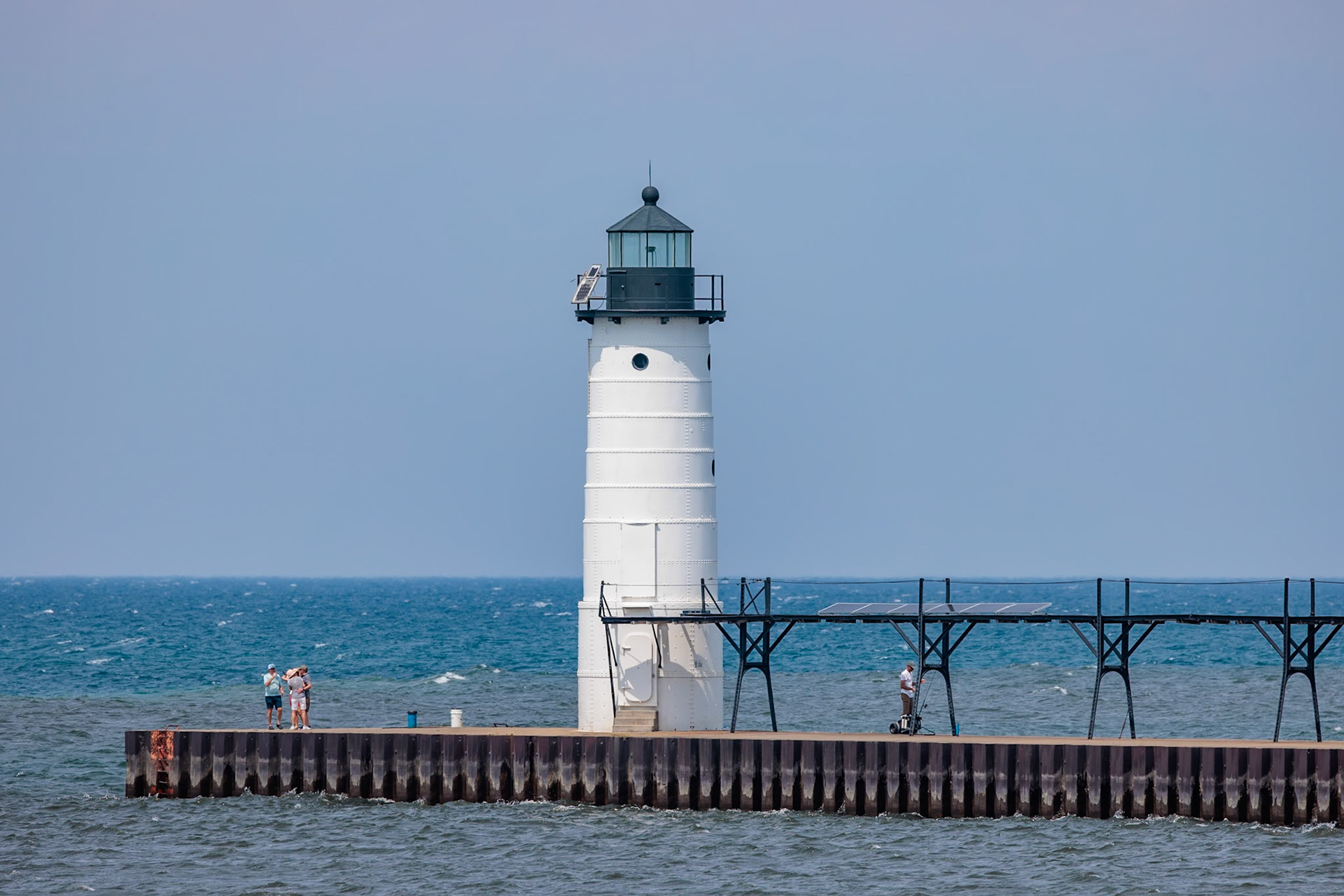 250809_009 Manistee North Pier Lighthouse in Manistee, Michigan, USA