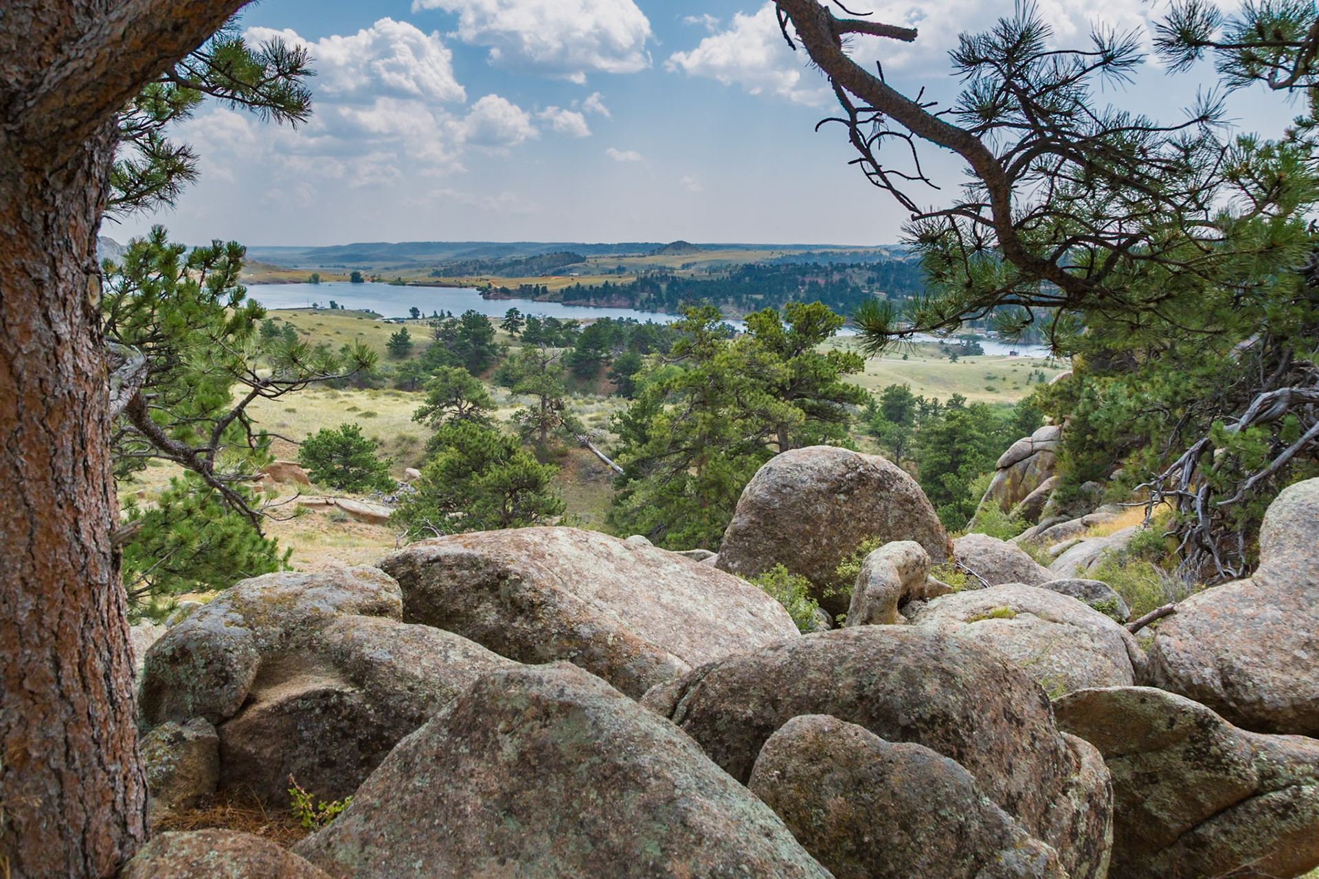 180807_023 Granite Springs Reservoir in Curt Gowdy State Park located between Cheyenne and Laramie, Wyoming