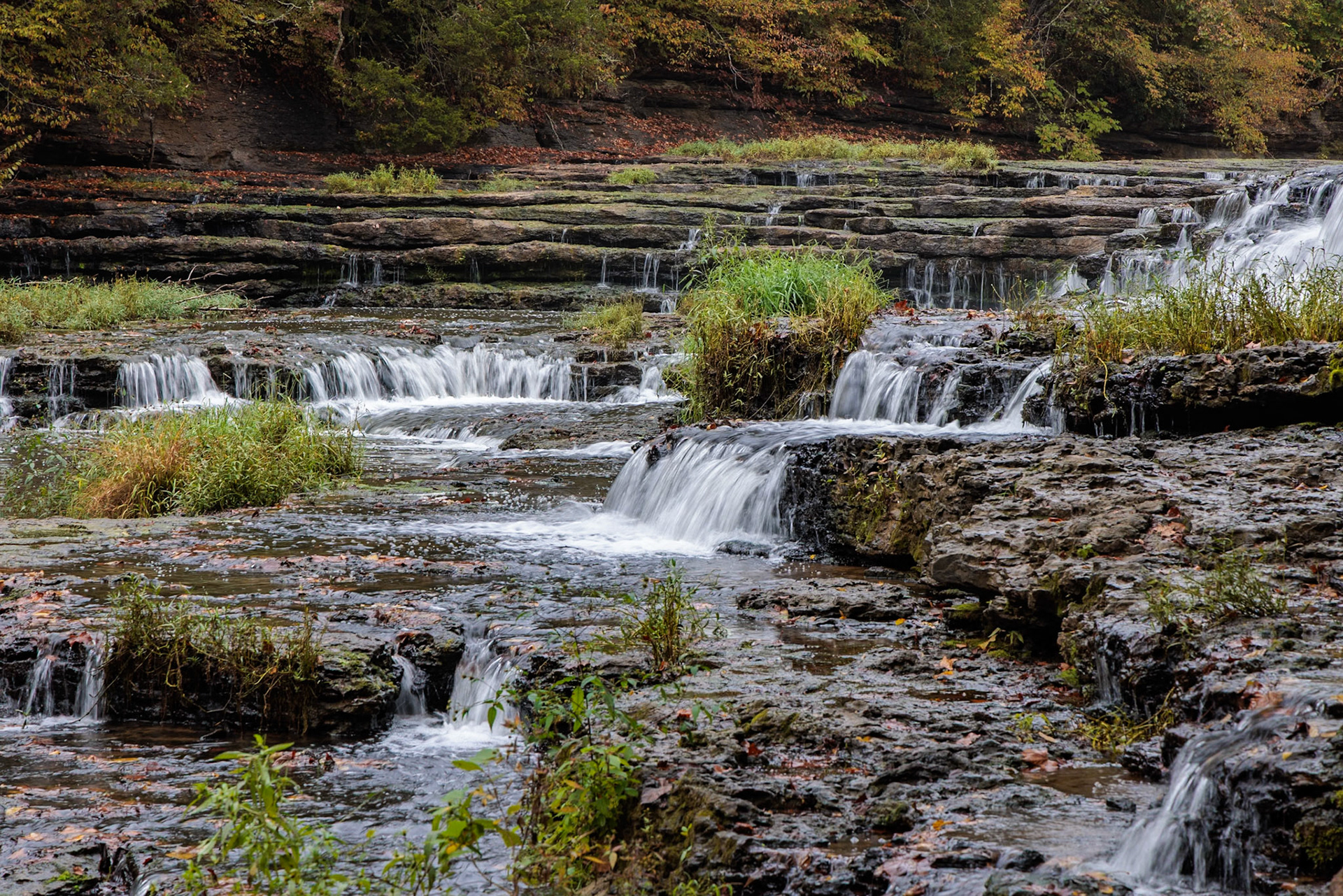231006_023 Falling Water Cascades in Burgess Falls State Park near Cookeville, Tennessee