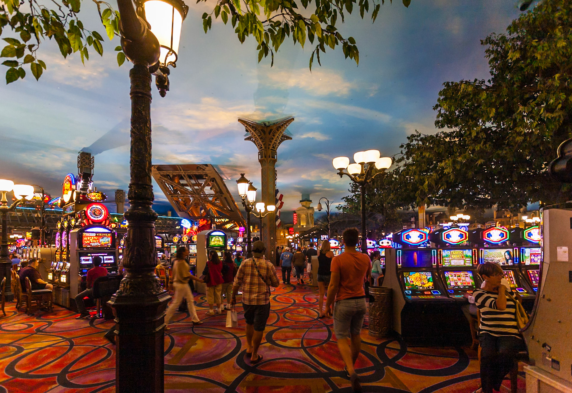 140503_801 Interior of Caesars Palace Las Vegas hotel and casino on the Las Vegas Strip in Paradise, Nevada