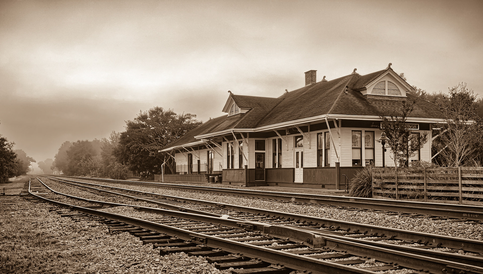 141008_031 Old train station in Ocean Springs, Mississippi