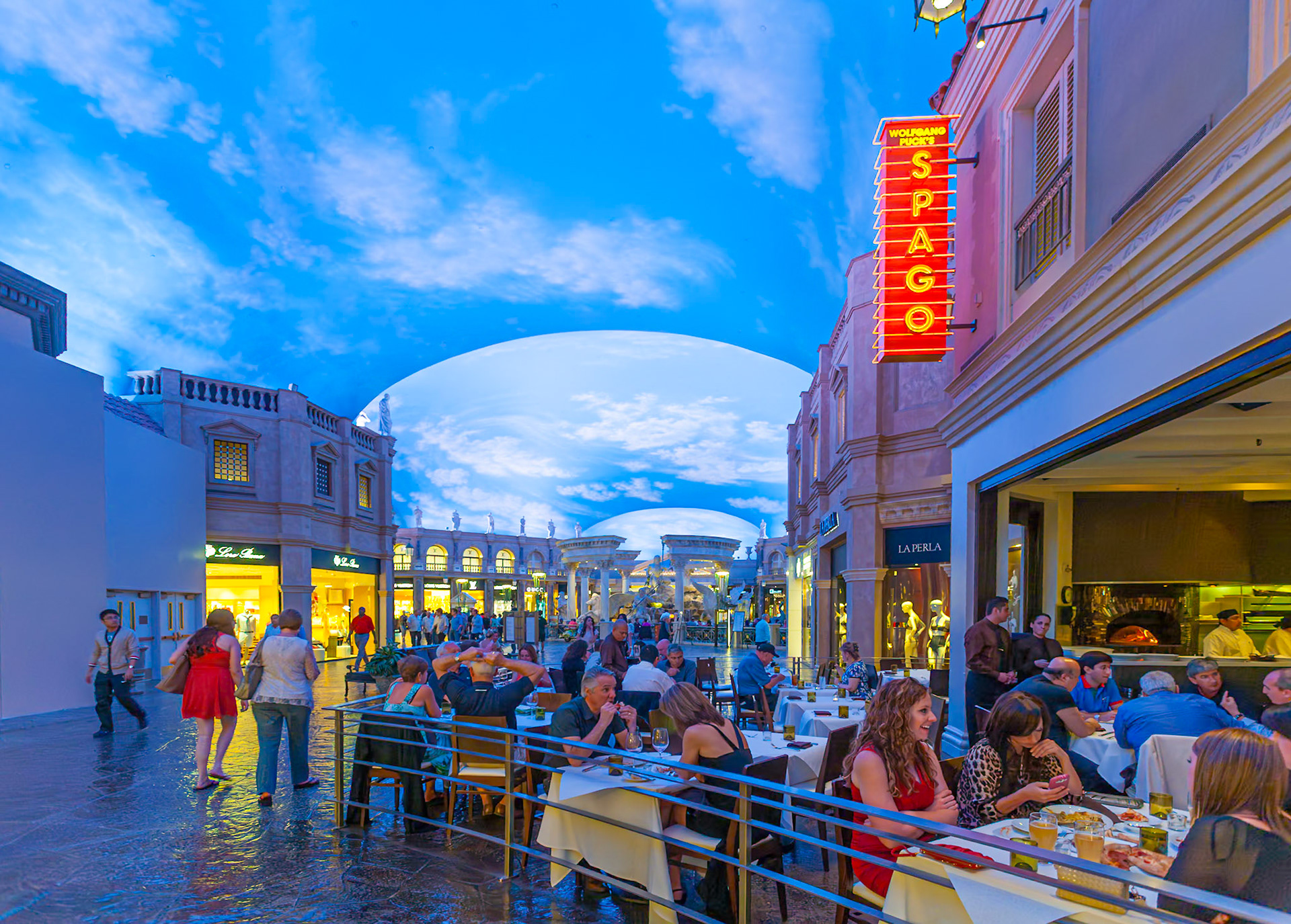 140503_814 Interior of Caesars Palace Las Vegas hotel and casino on the Las Vegas Strip in Paradise, Nevada