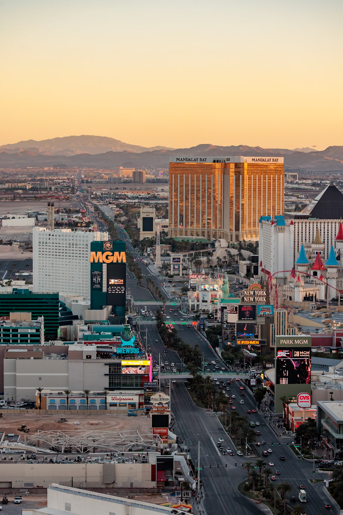 230409_130 Casinos along Las Vegas Boulevard in Las Vegas, Nevada