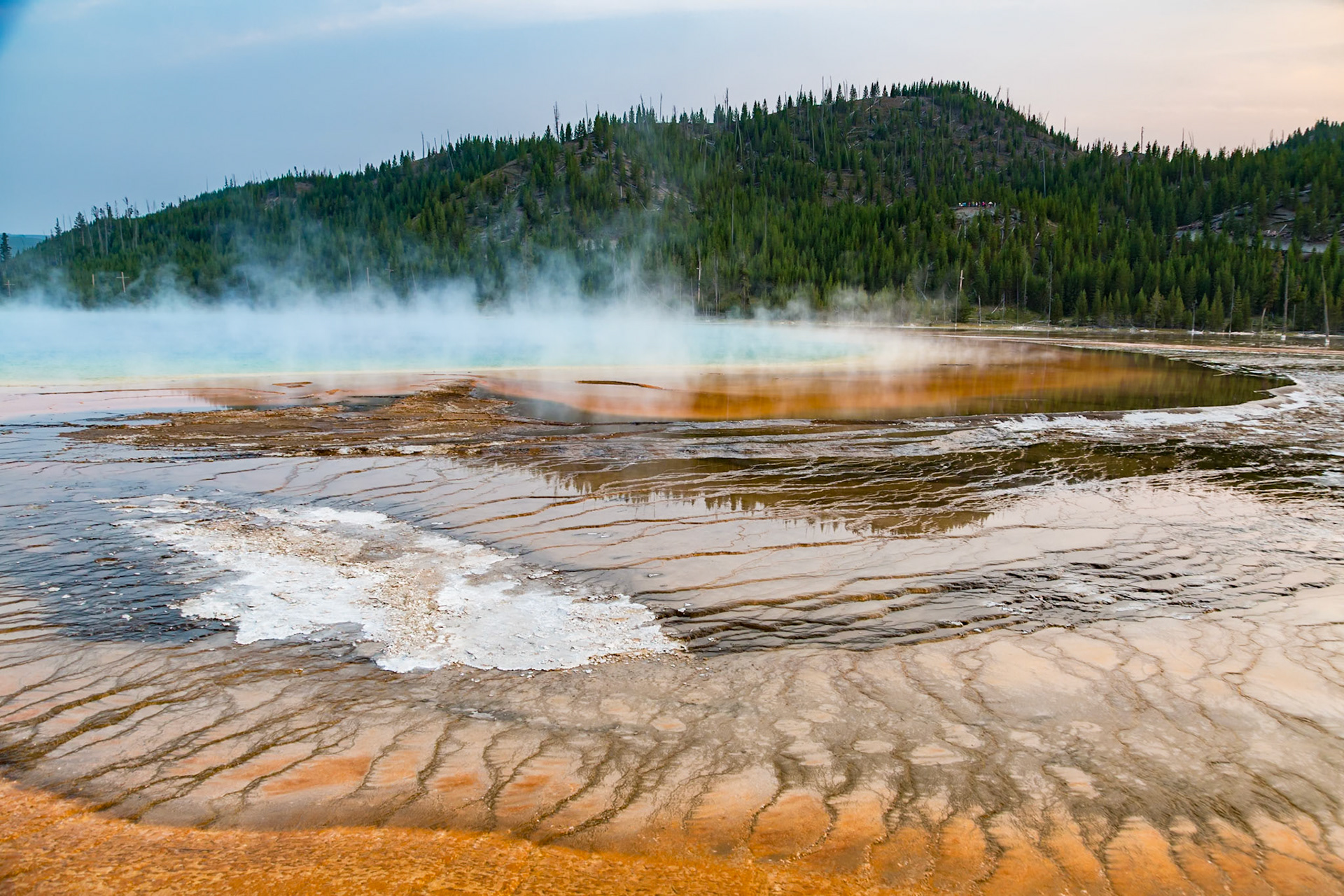 180819_377 Grand Prismatic Spring in the Midway Geyser Basin of Yellowstone National Park, Wyoming