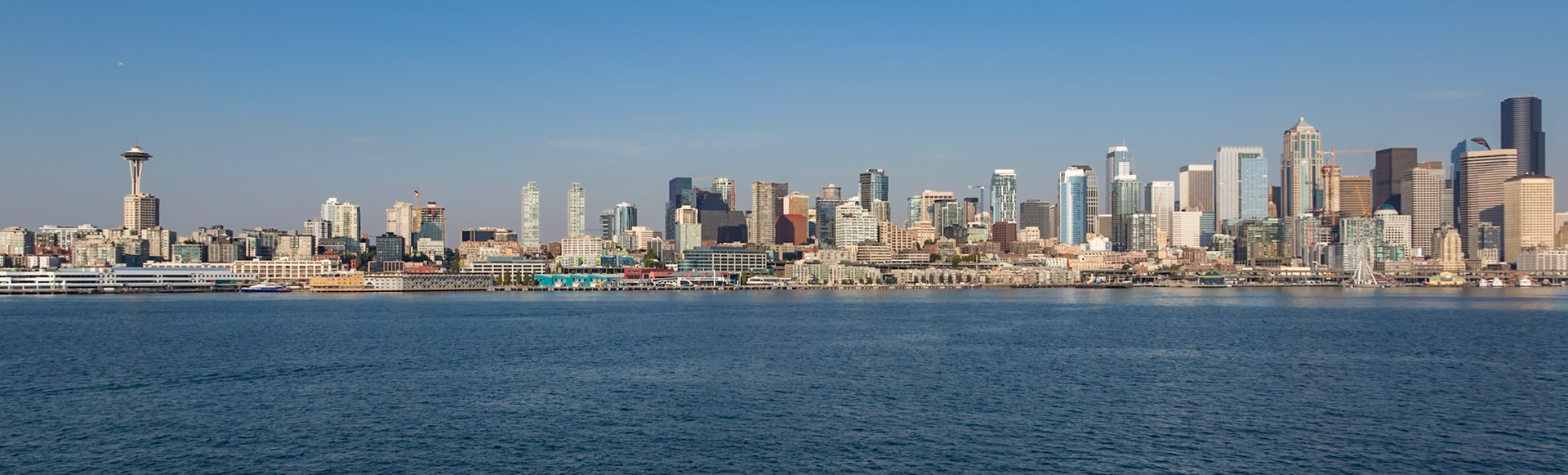 180906_108 Downtown Seattle city skyline from the Puget Sound