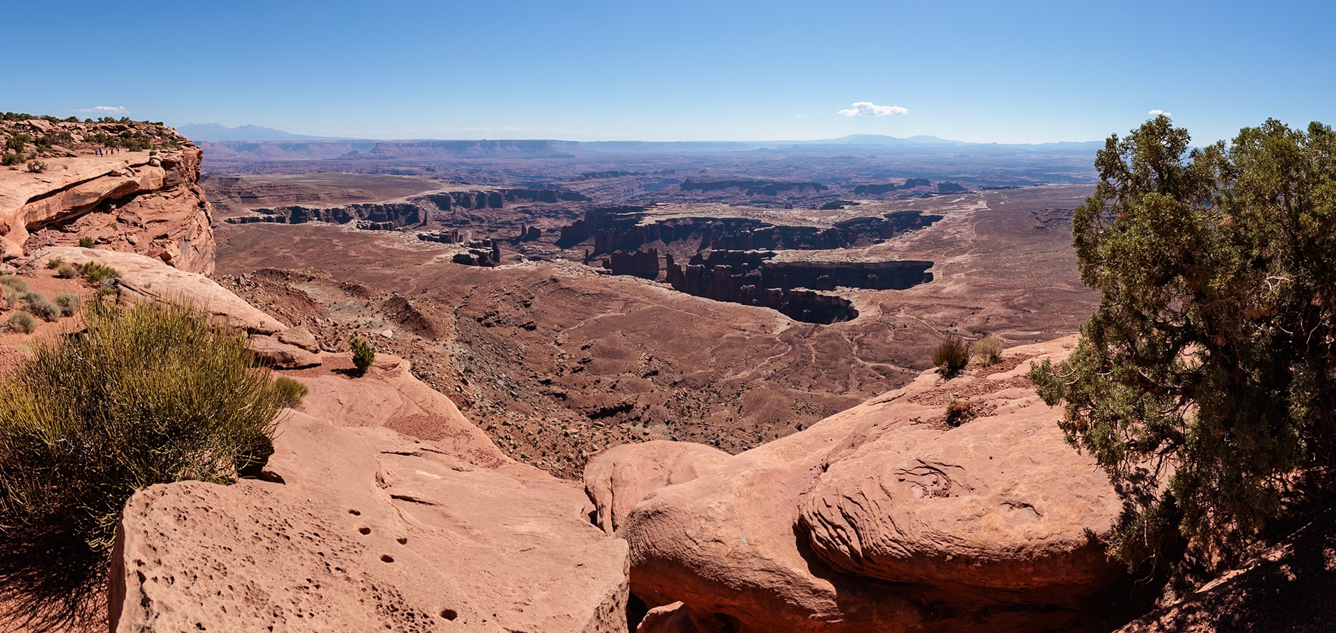 240928_057-Pano View of Horsethief Canyon in the Sky area of Canyonlands National Park, Utah, USA