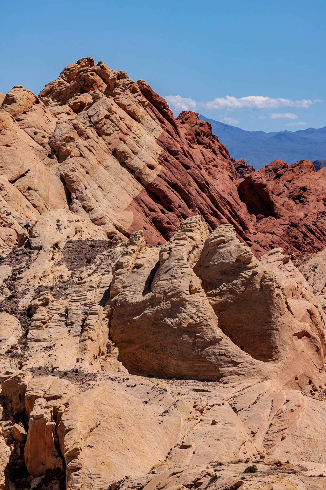 230330_264 Rock formations in the Fire Canyon area at Valley of Fire State Park near Overton, Nevada