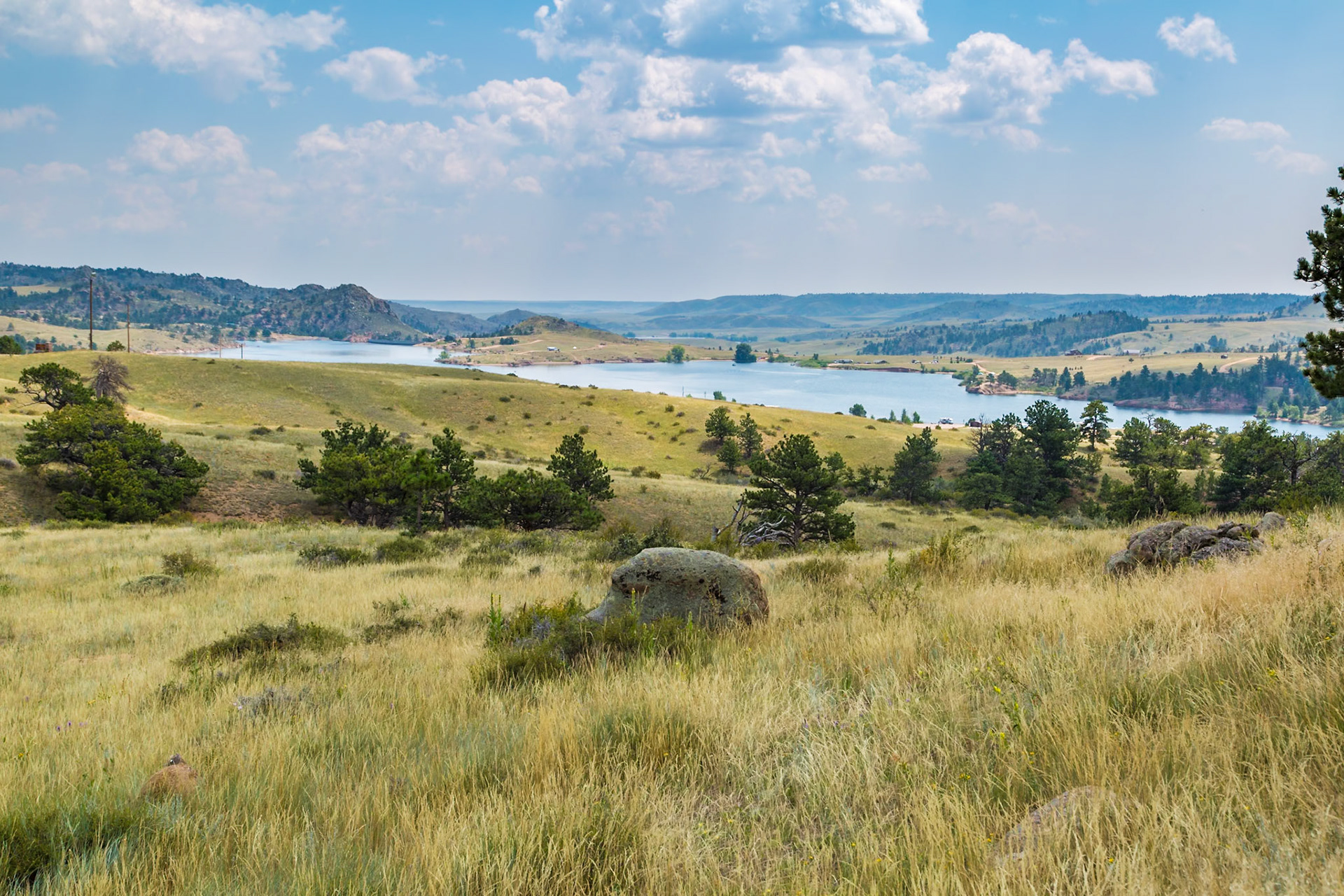 180807_019 Granite Springs Reservoir in Curt Gowdy State Park located between Cheyenne and Laramie, Wyoming