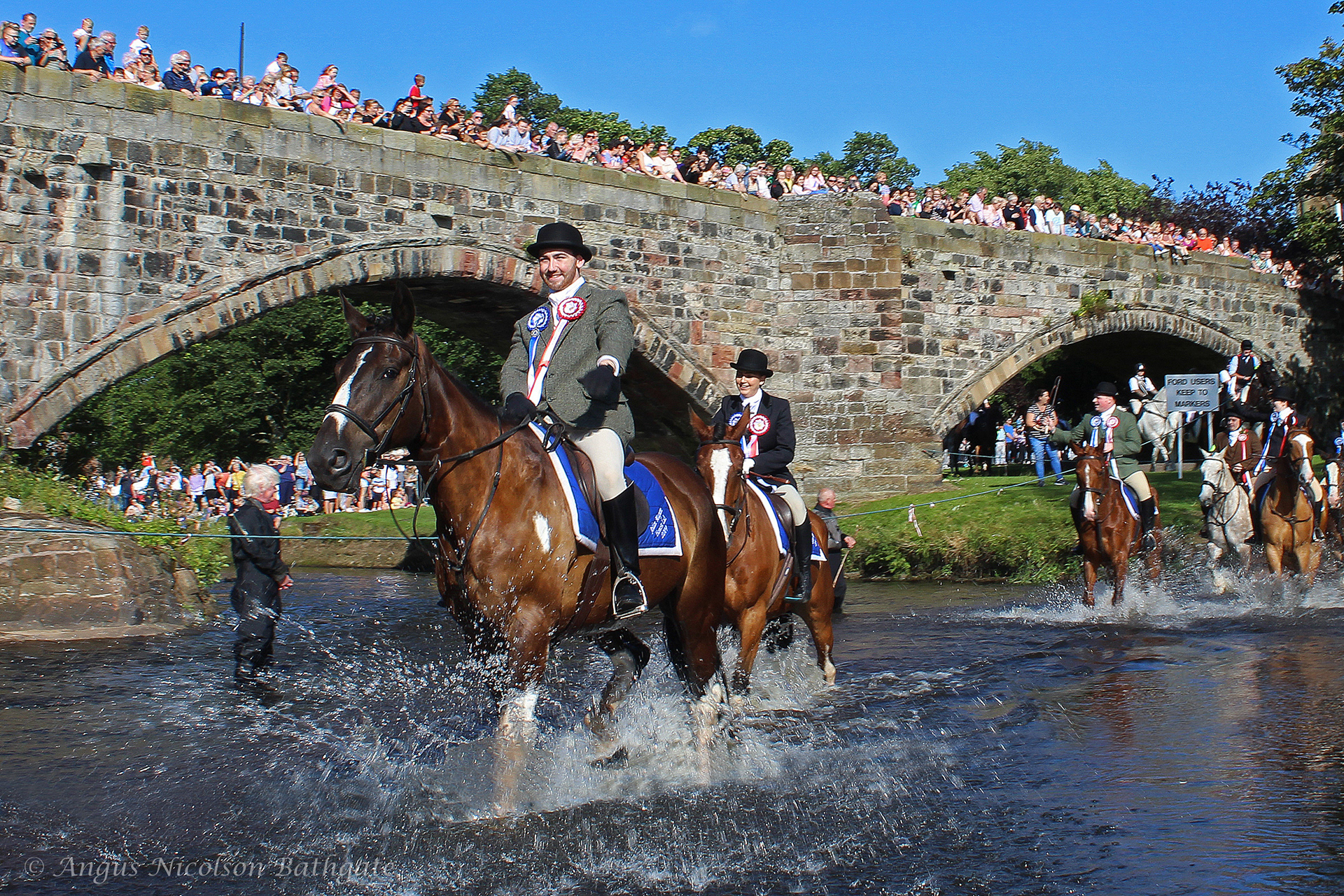 Fording the Esk, Musselburgh Festival