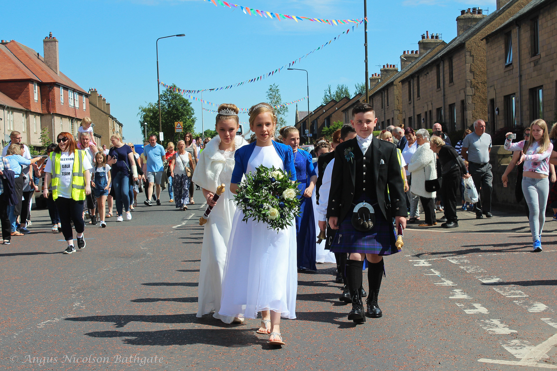 Wallyford Gala procession, Salters Road