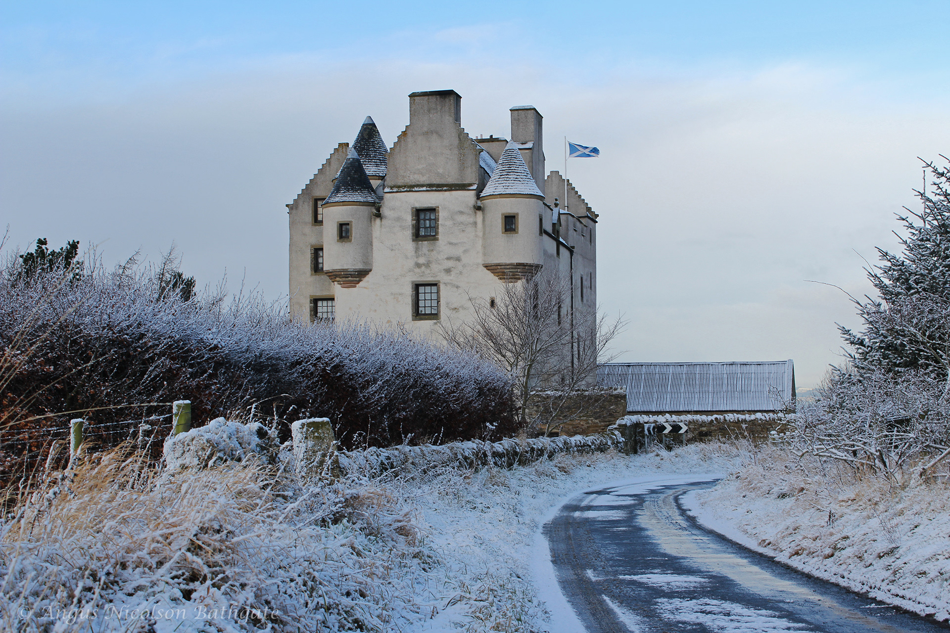 Fa'Side Castle, a 15th-century keep near Wallyford