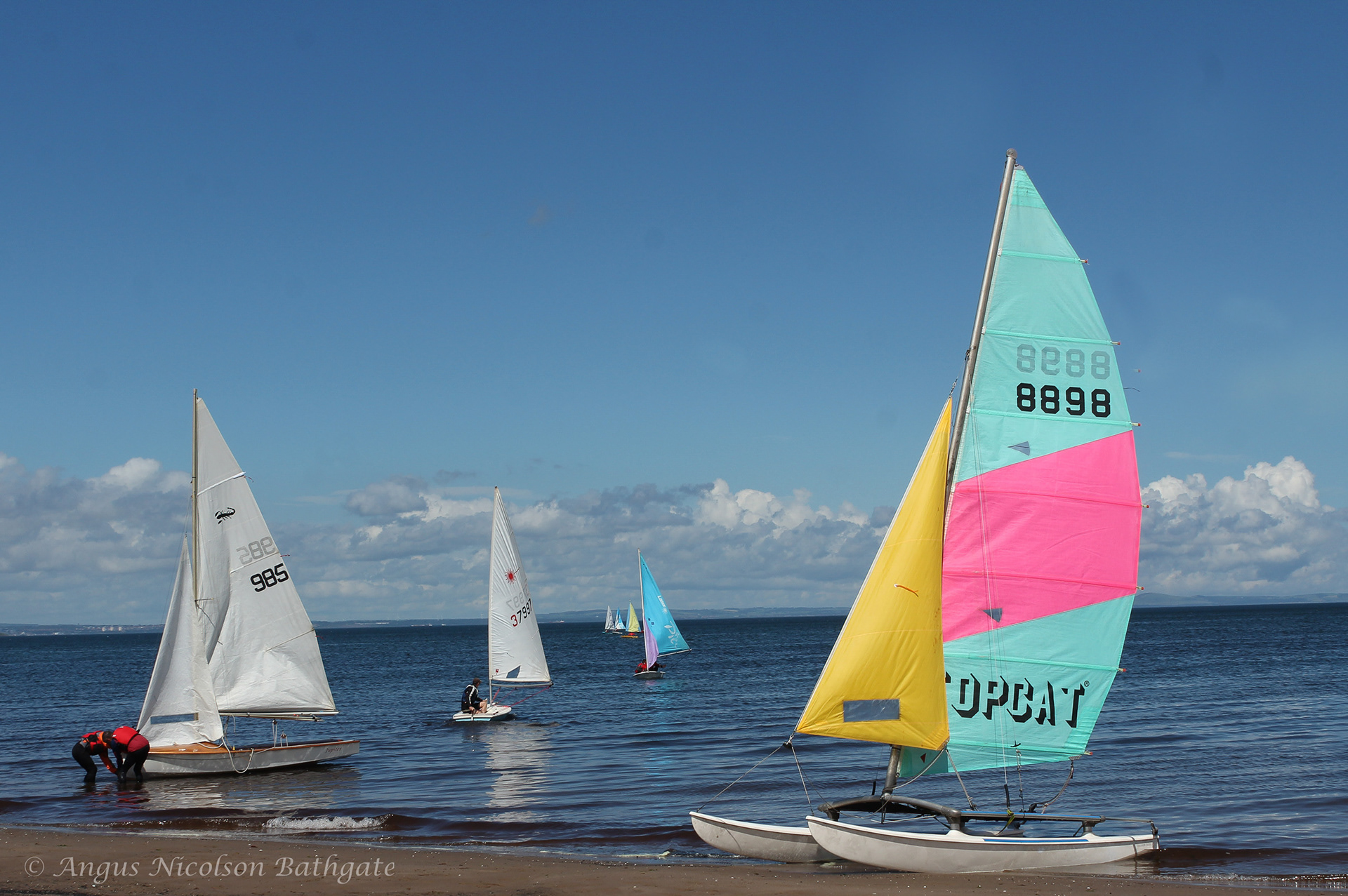 Sailing boats, Musselburgh