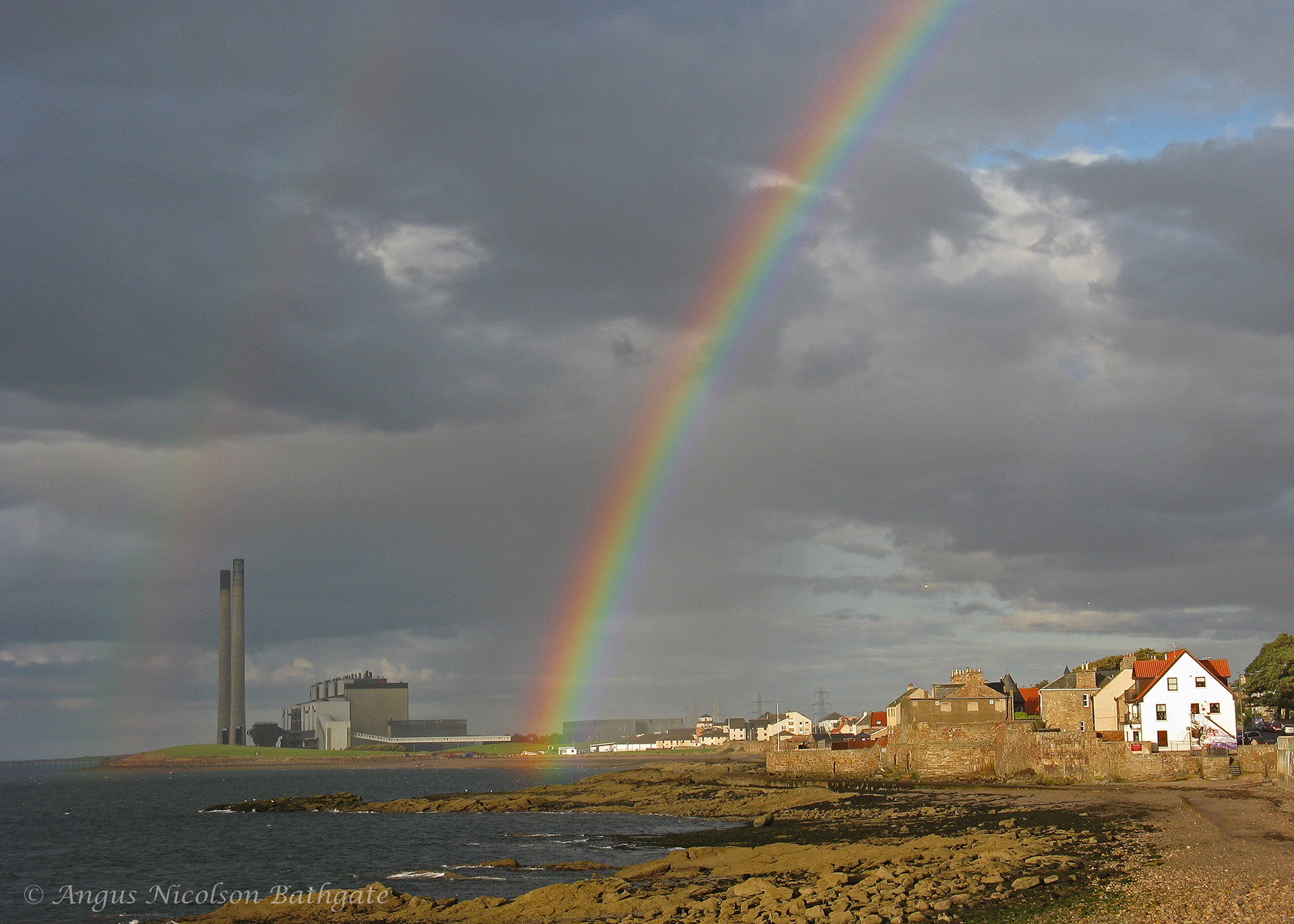 Rainbow over Cockenzie