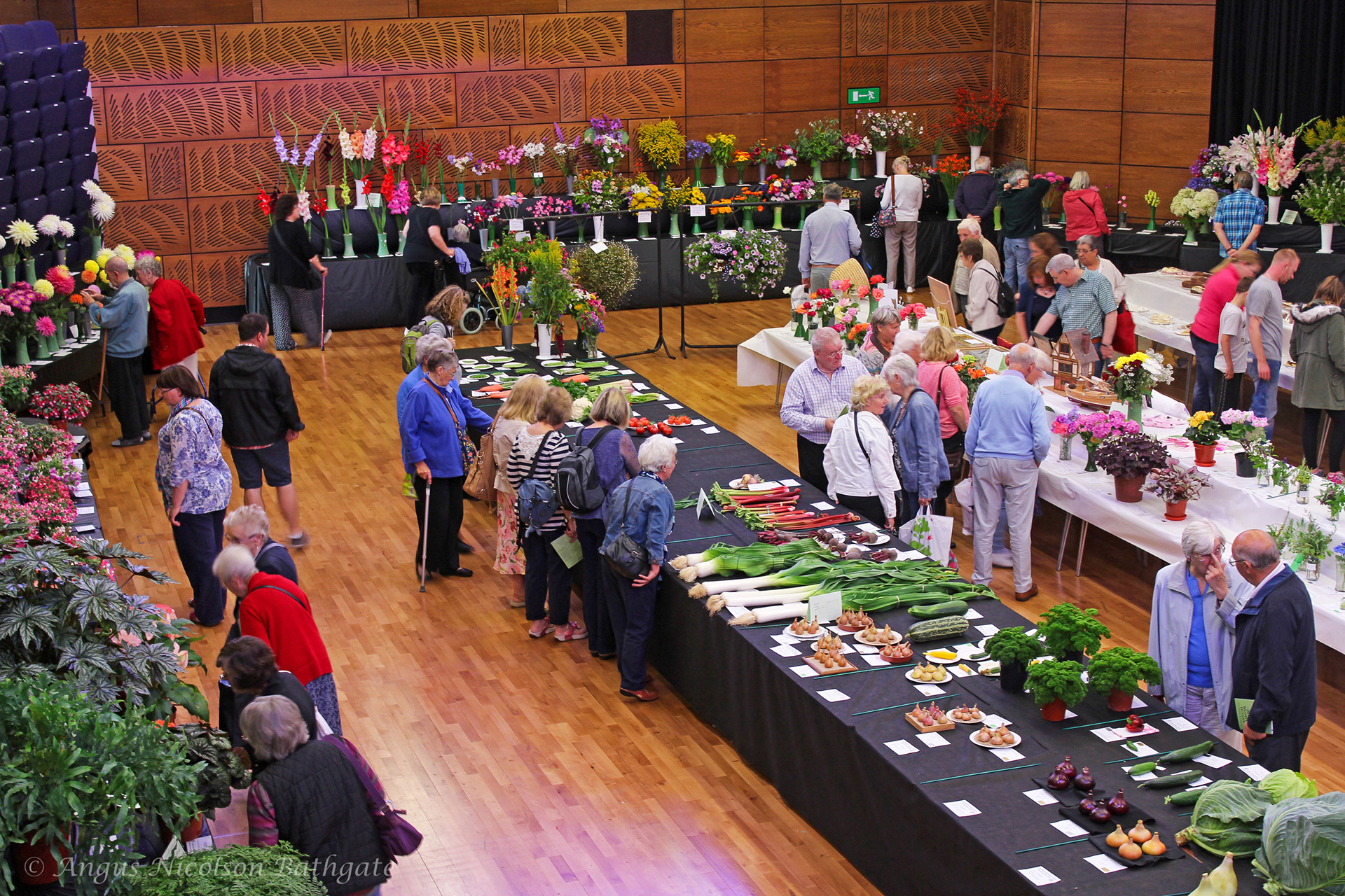 Musselburgh Flower Show, Brunton Hall