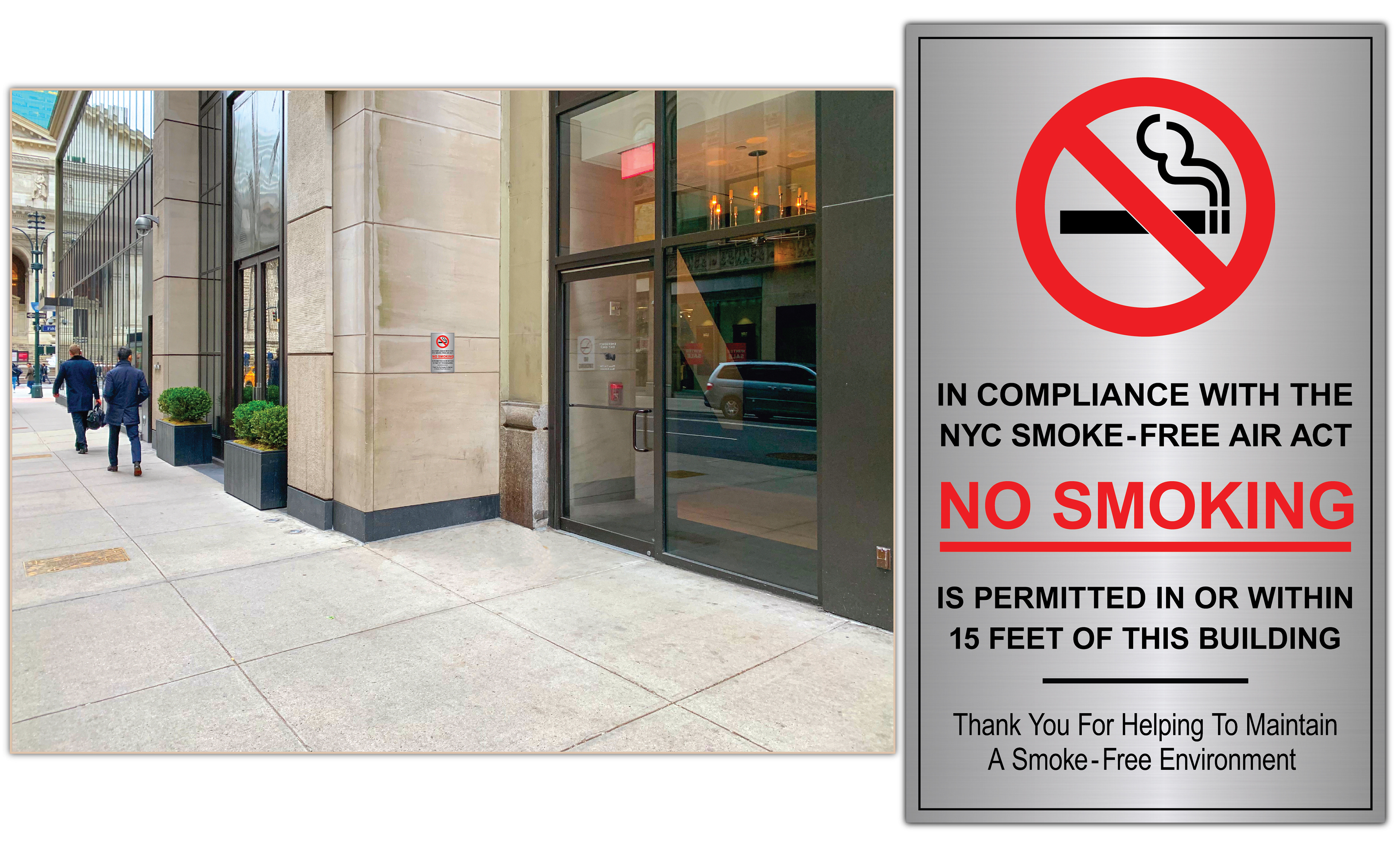 NYCAM - No Smoking Sign