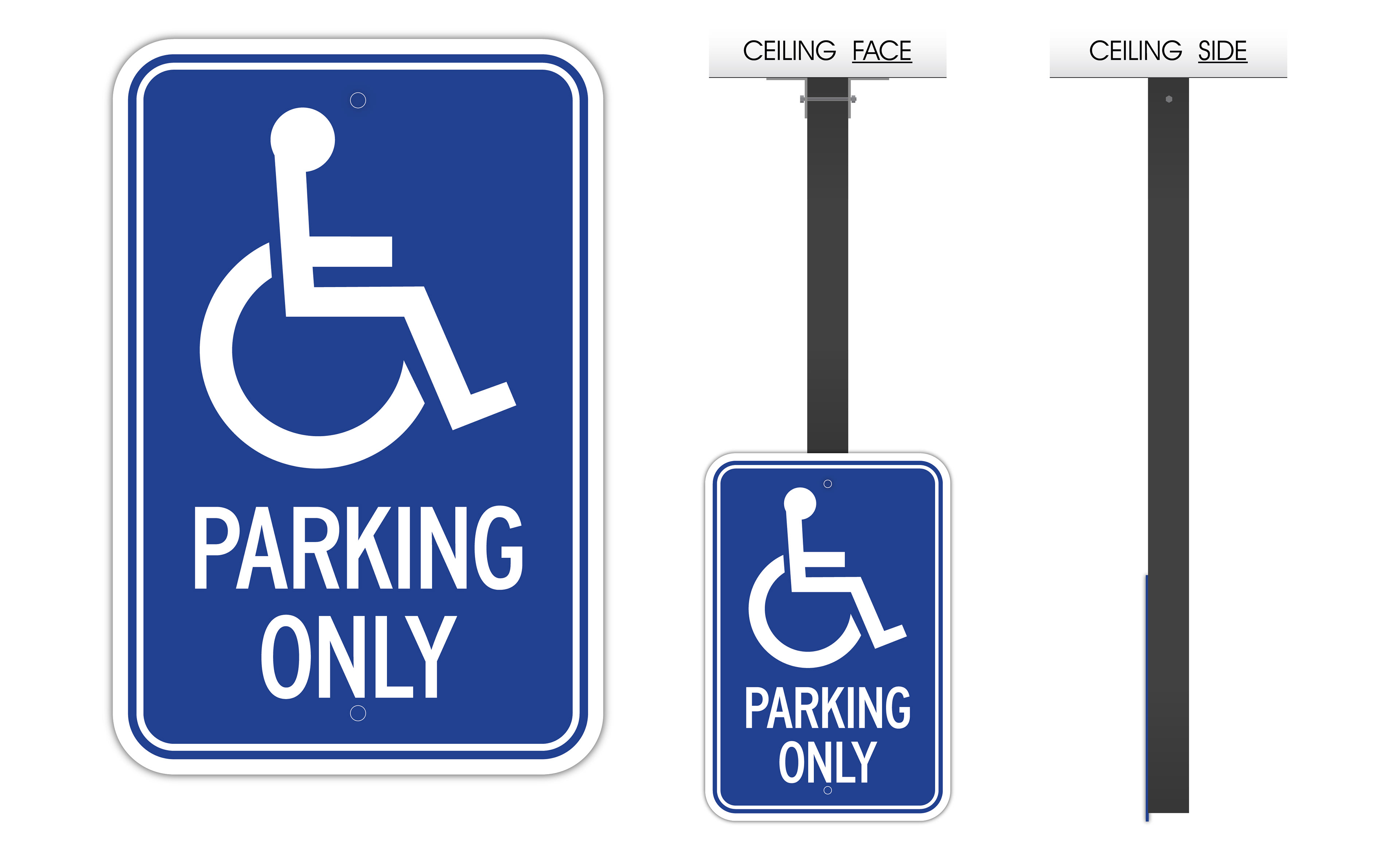 Piedmont Center - Handicap Parking Sign