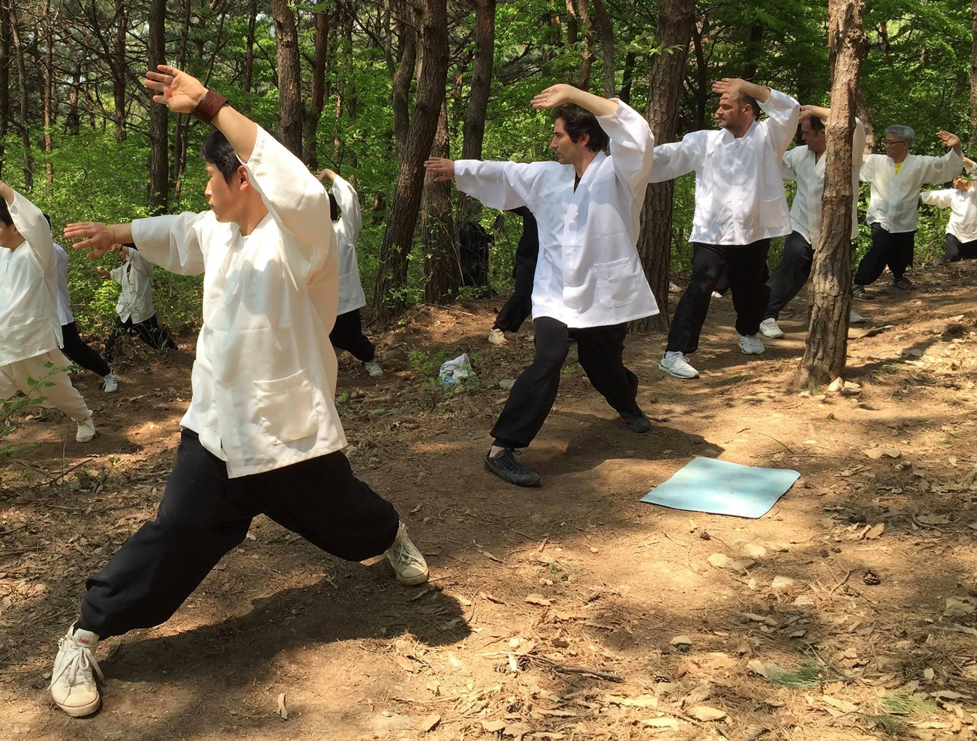 DAE DO - TREINAMENTO EM GYERYONGSAN NATIONALPARK