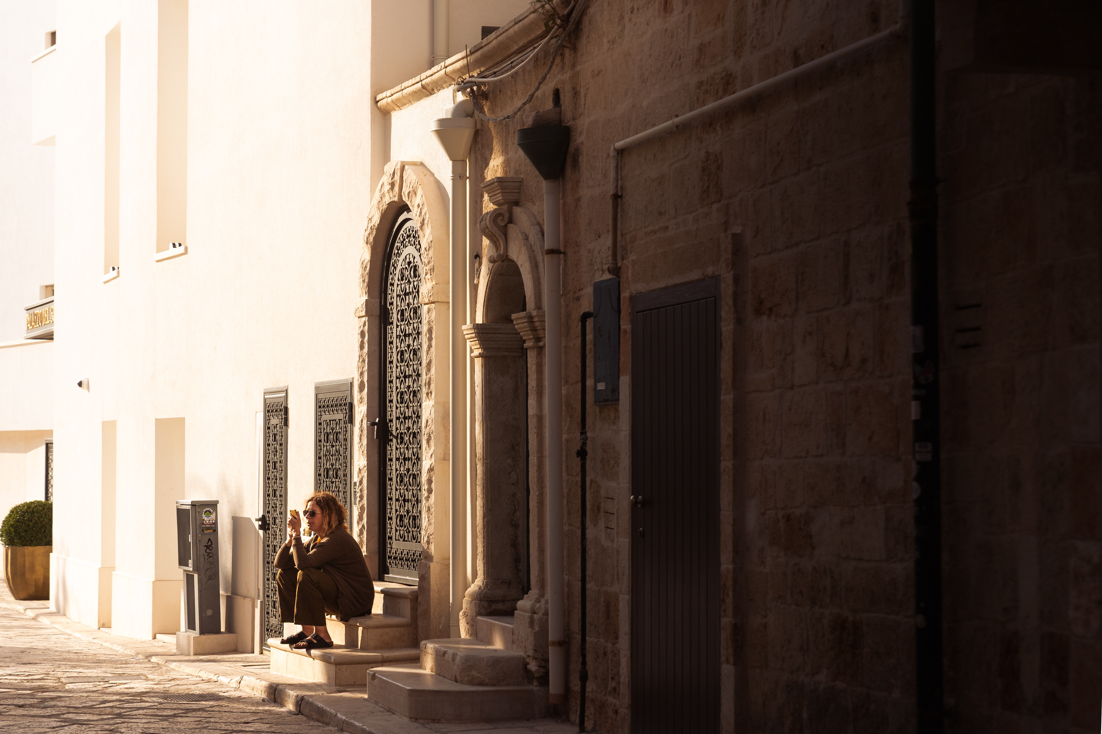 Streets of Polignano Italy