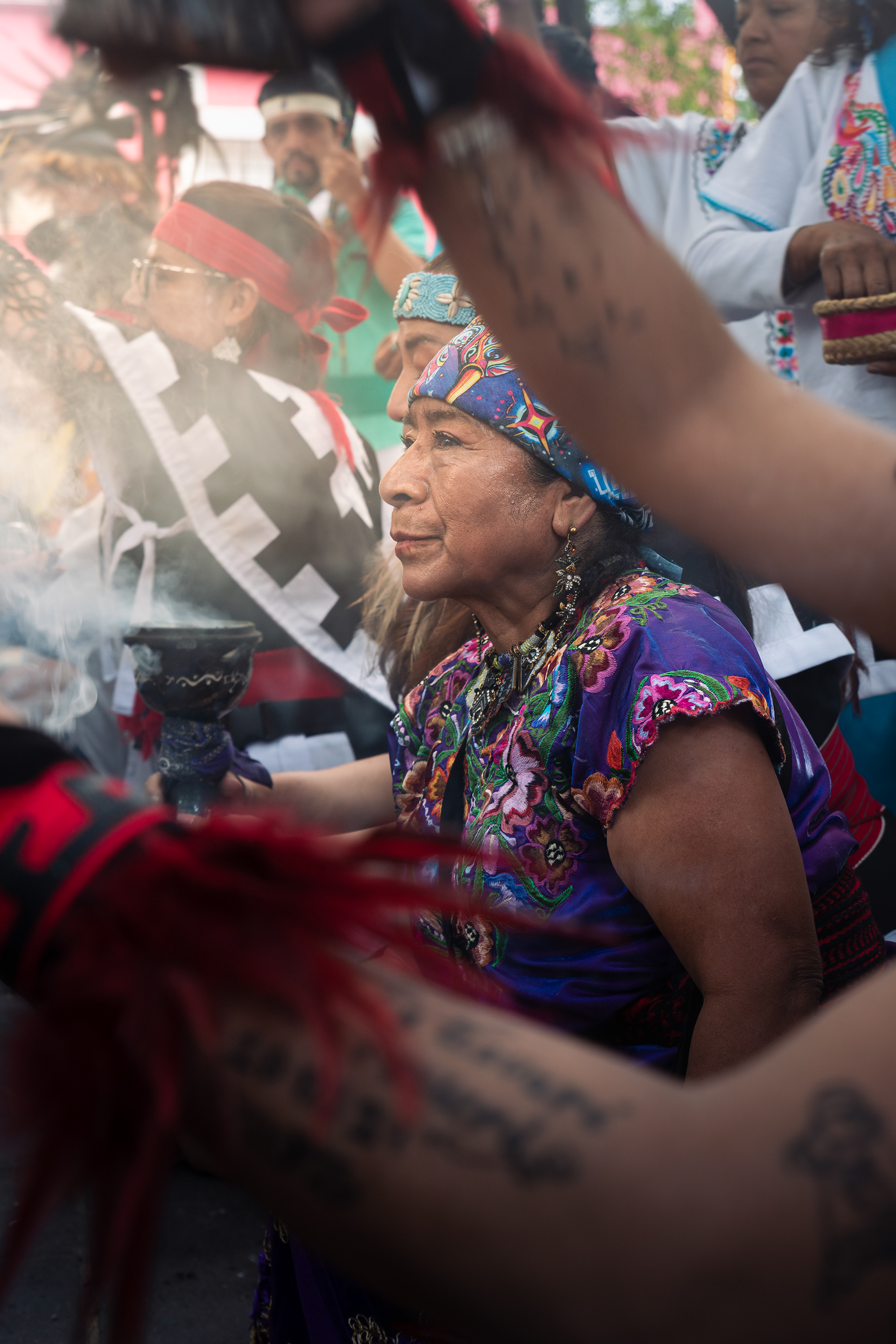 Indigenous Woman in Coyoacan, Mexico