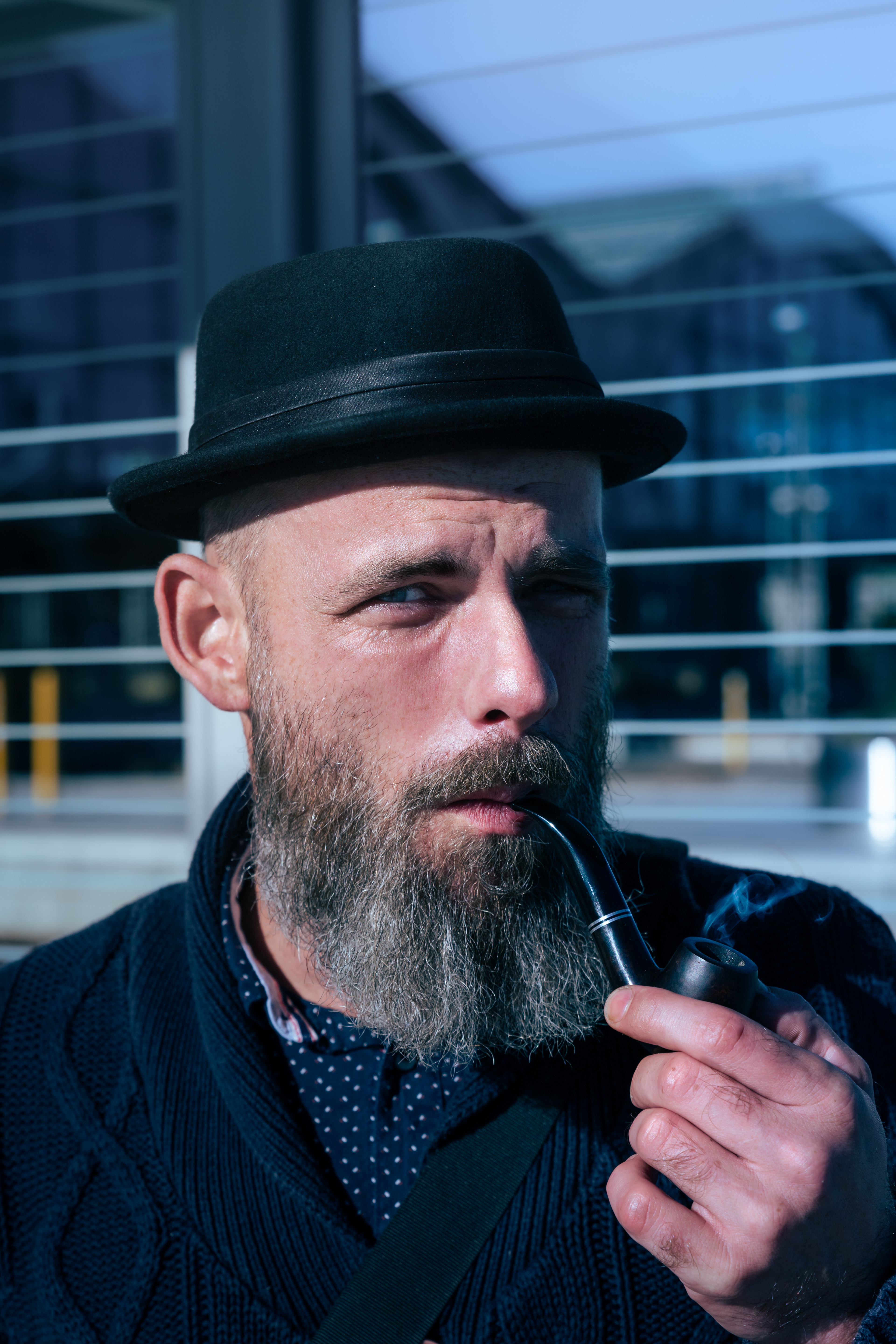 Portrait of a German man