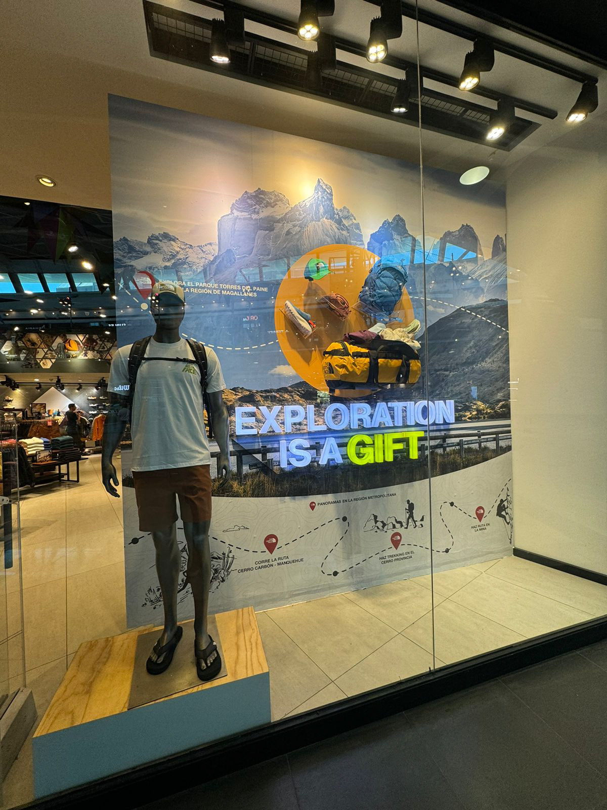 Campaña navidad, The north face
