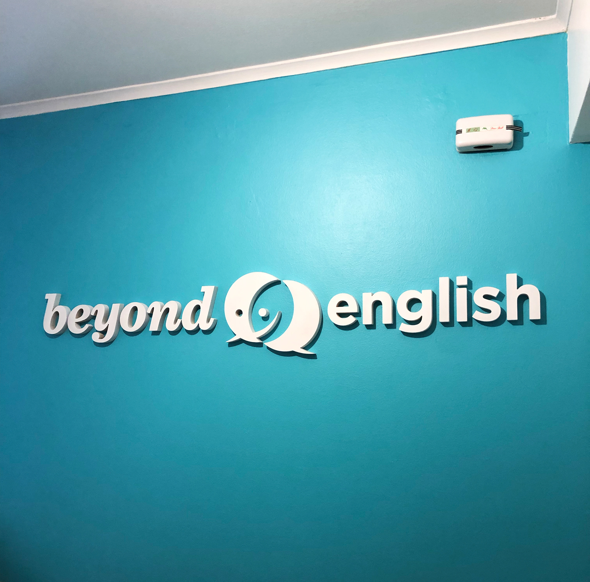 Letras volumétricas madera