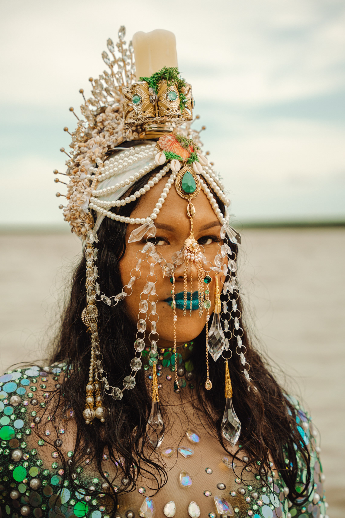 Montée des eaux, série de photos digital, Guyane 2022