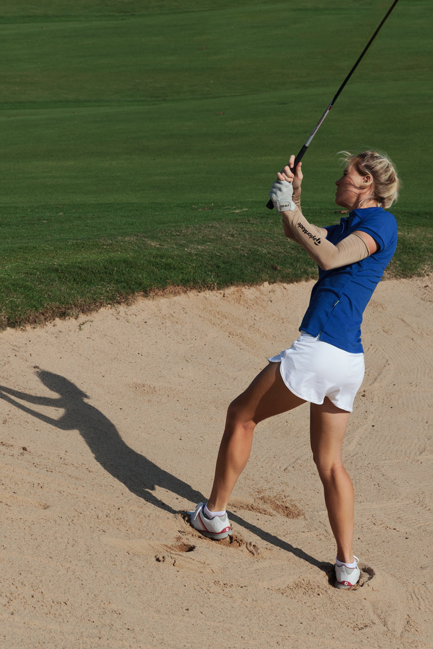 Golf Player at Siam Golf, Thailand