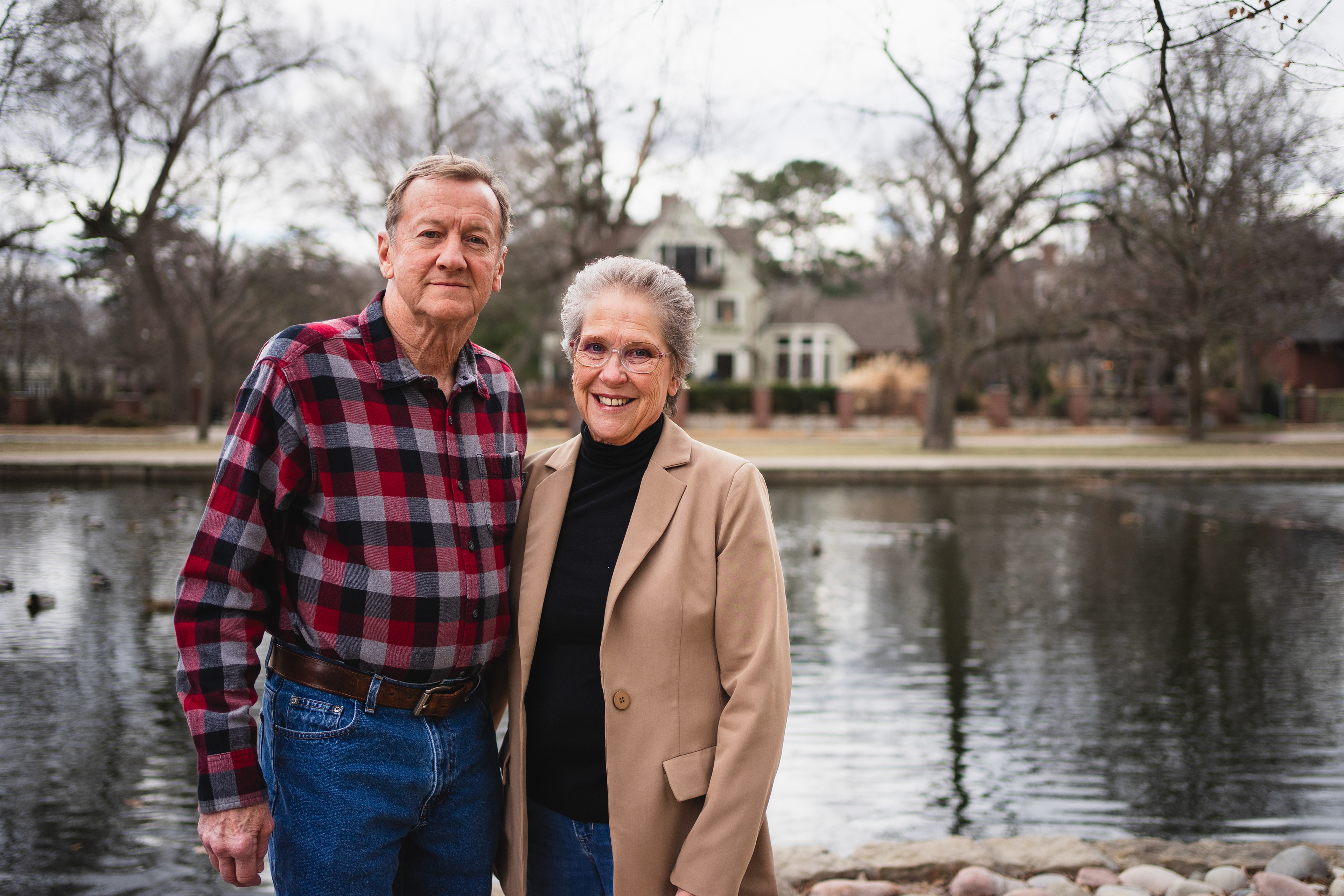 couple portraits at loose park
