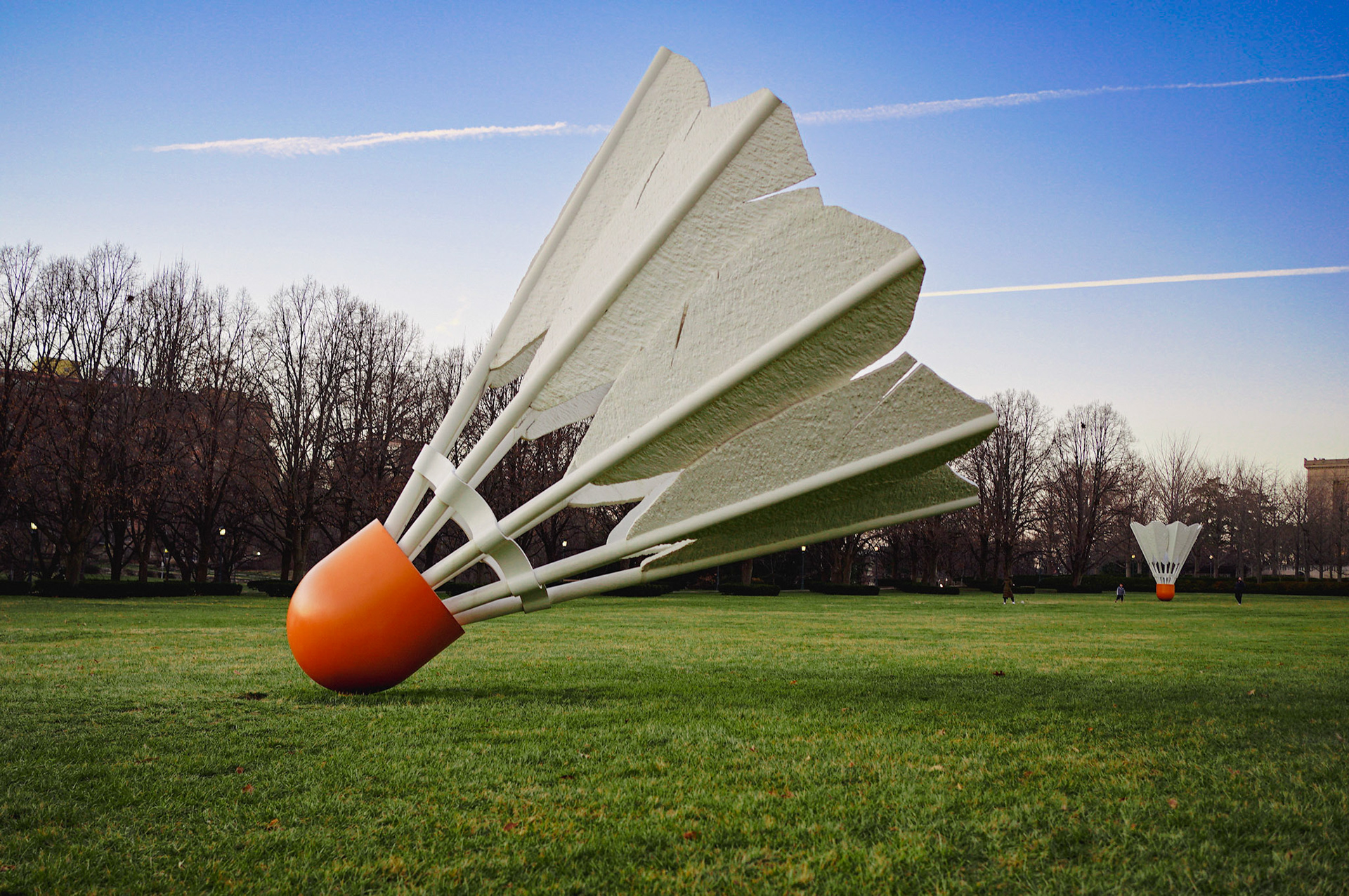 shuttlecock at nelson-atkins