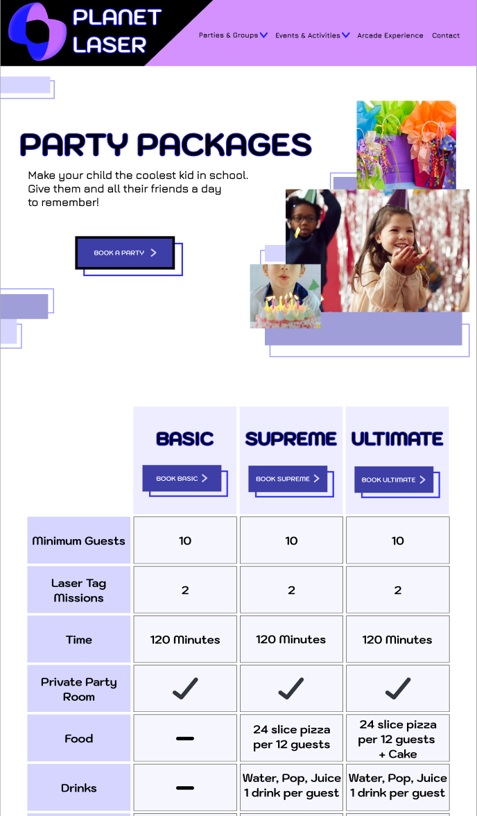 Party Packages